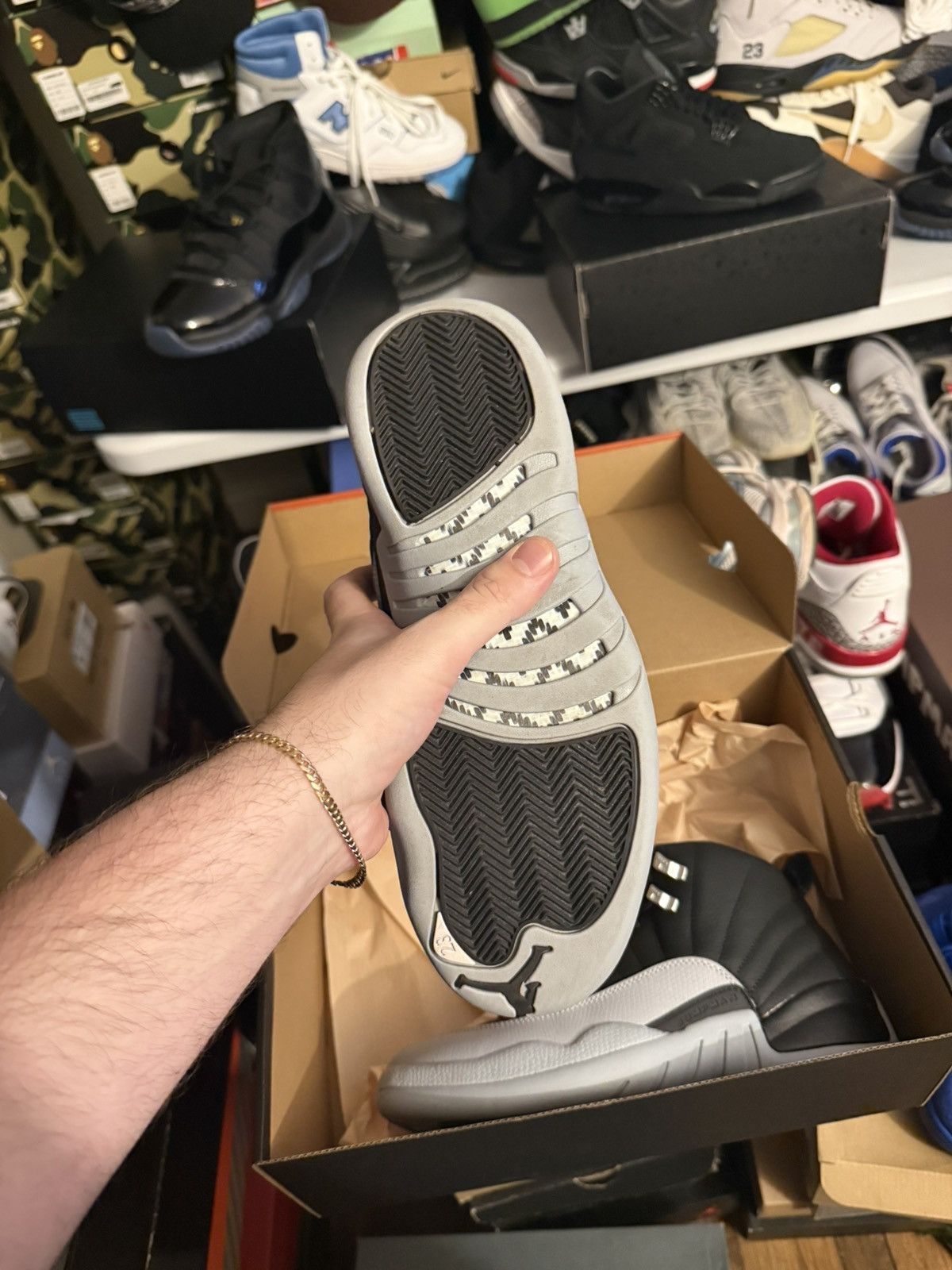 Jordan Brand Jordan retro 12 baron sz 9 Size US 9 / EU 42 - 5 Thumbnail