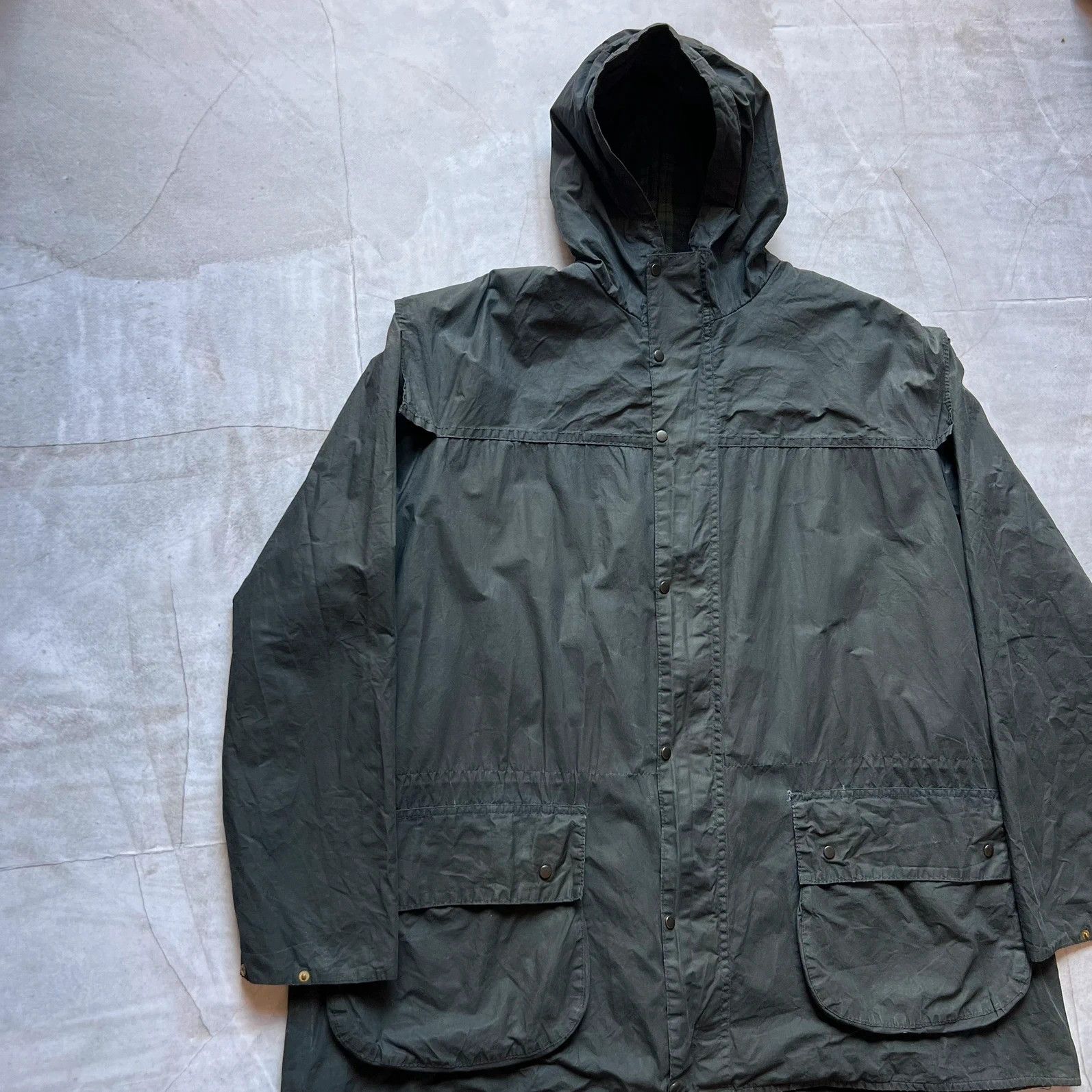 Barbour vintage Barbour Durham waxed parka jacket coat wax Bedale Size US XL / EU 56 / 4 - 3 Thumbnail
