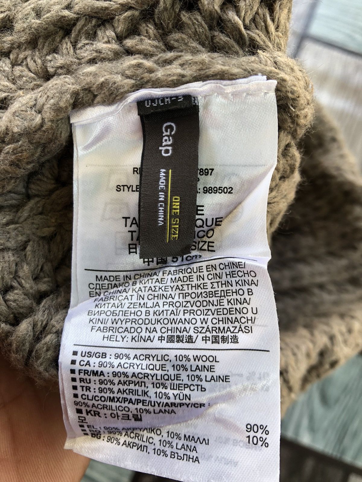 Gap Beanie mohair style Size ONE SIZE - 6 Thumbnail