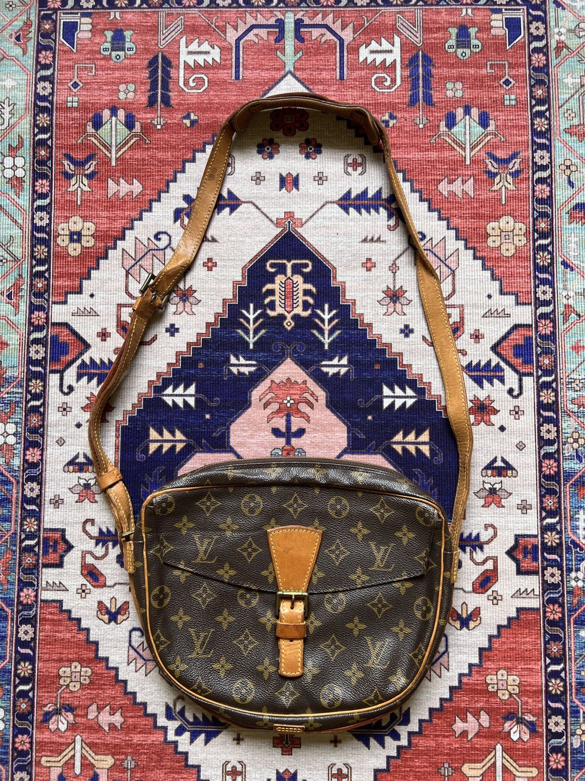 Louis Vuitton Monogram Jeune Fille Crossbody Bag in Brown, Men's