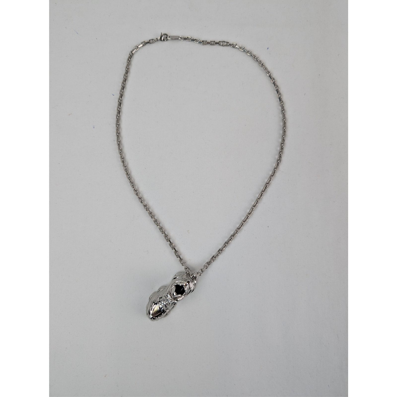 Balenciaga o1rshd1 Q:2 / Size: OS / Shoe Keychain in Silver-Tone Brass Size ONE SIZE - 2 Thumbnail