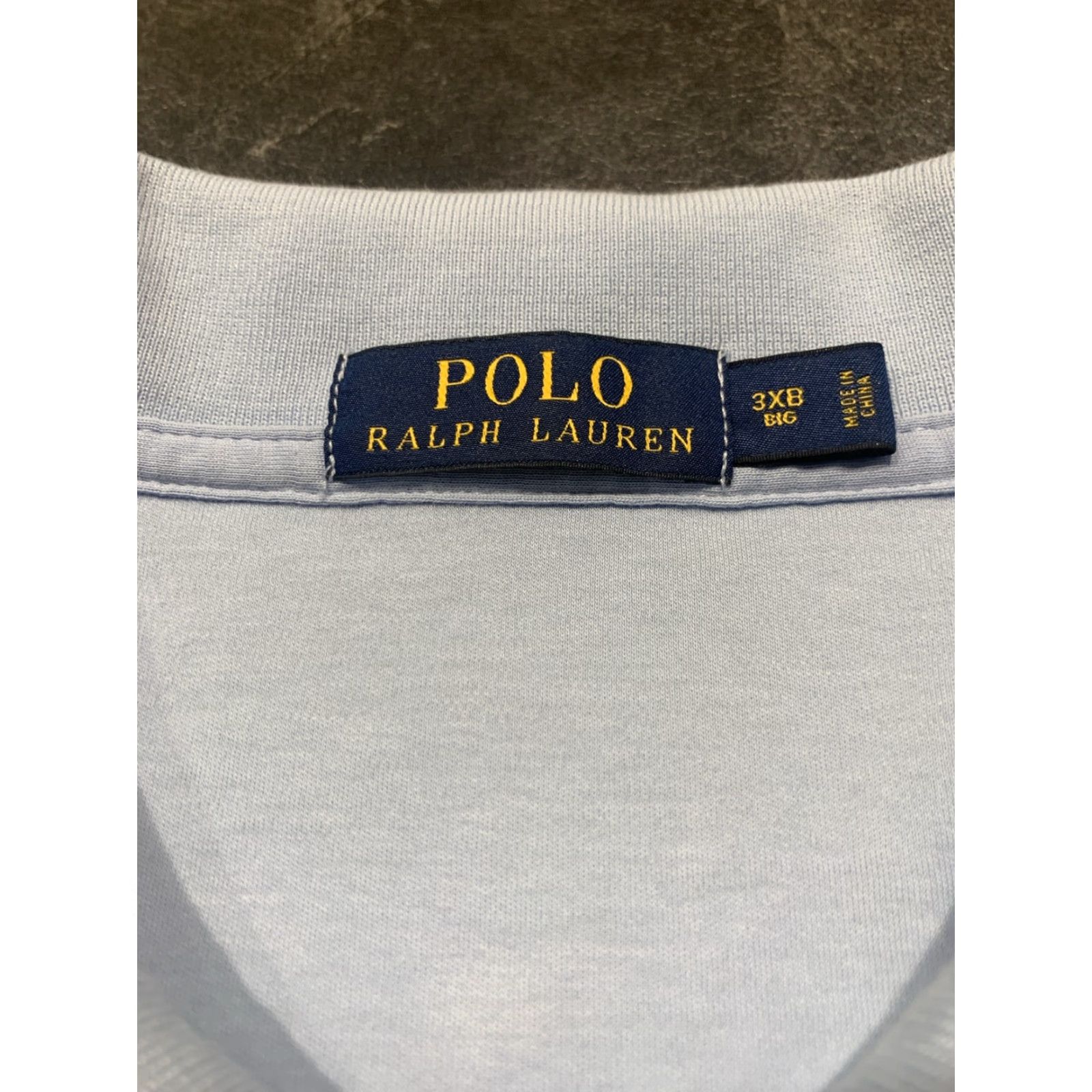 Ralph Lauren Ralph Lauren Polo Golf Shirt Mens 3XB Big & Tall Short Sleeve Cotton Knit Blue Solid Embroidered Logo Pony Vintage: No Size US XXL / EU 58 / 5 - 7 Thumbnail