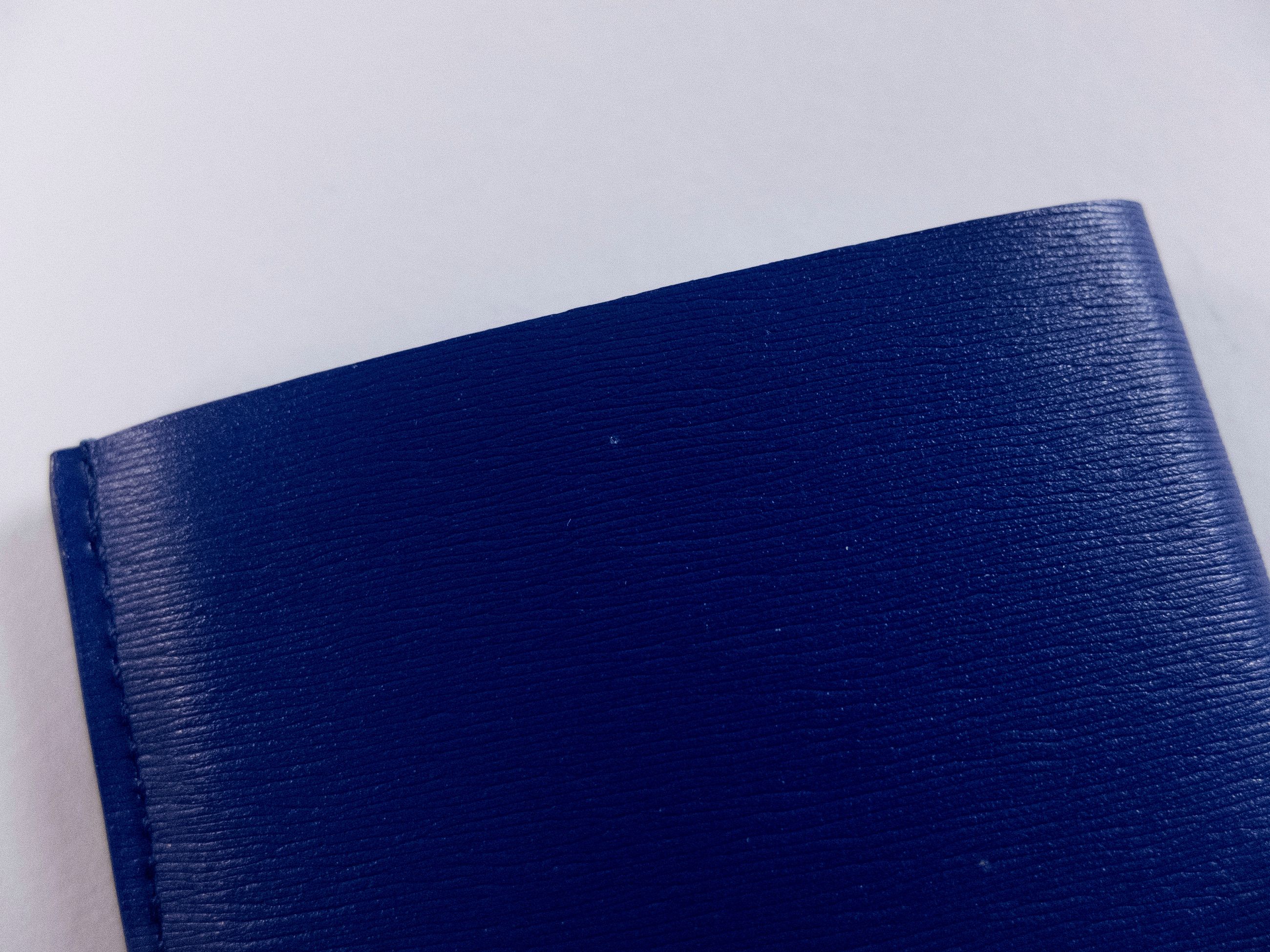Paul Smith PAUL SMITH two tone blue leather pop up card holder Size ONE SIZE - 7 Thumbnail