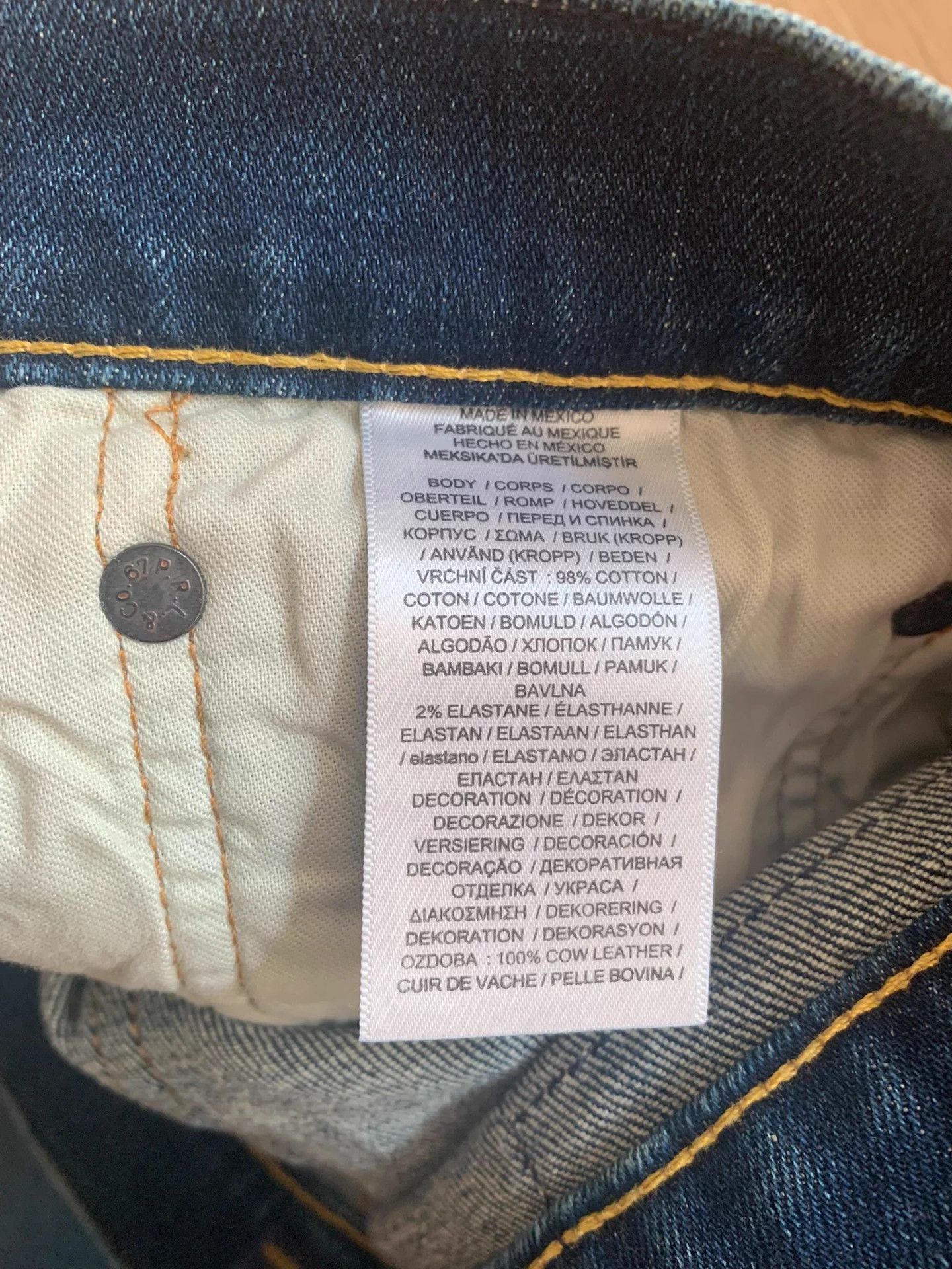 Polo Ralph Lauren Polo Ralph Lauren Sullivan Slim 34-32 Distressed Jeans Size US 34 / EU 50 - 6 Thumbnail