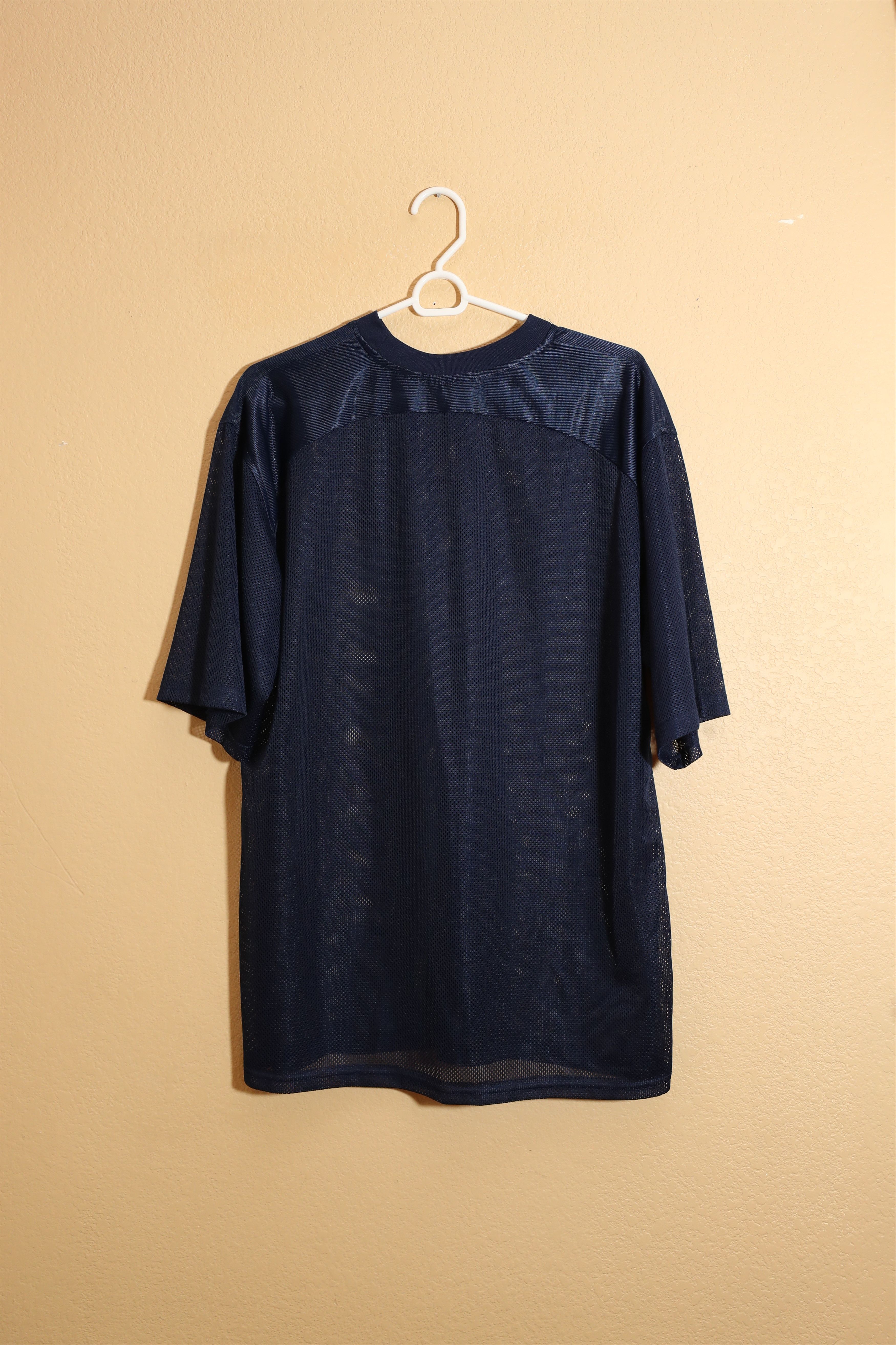 Vintage Highland Outfitters Navy Blue Mesh Tee (L) Size US L / EU 52-54 / 3 - 1 Thumbnail