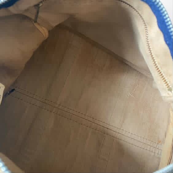 Christian Dior Monsieur Authentic Vintage Dior Trotter/Boston Bag in Blue Size ONE SIZE - 13 Thumbnail