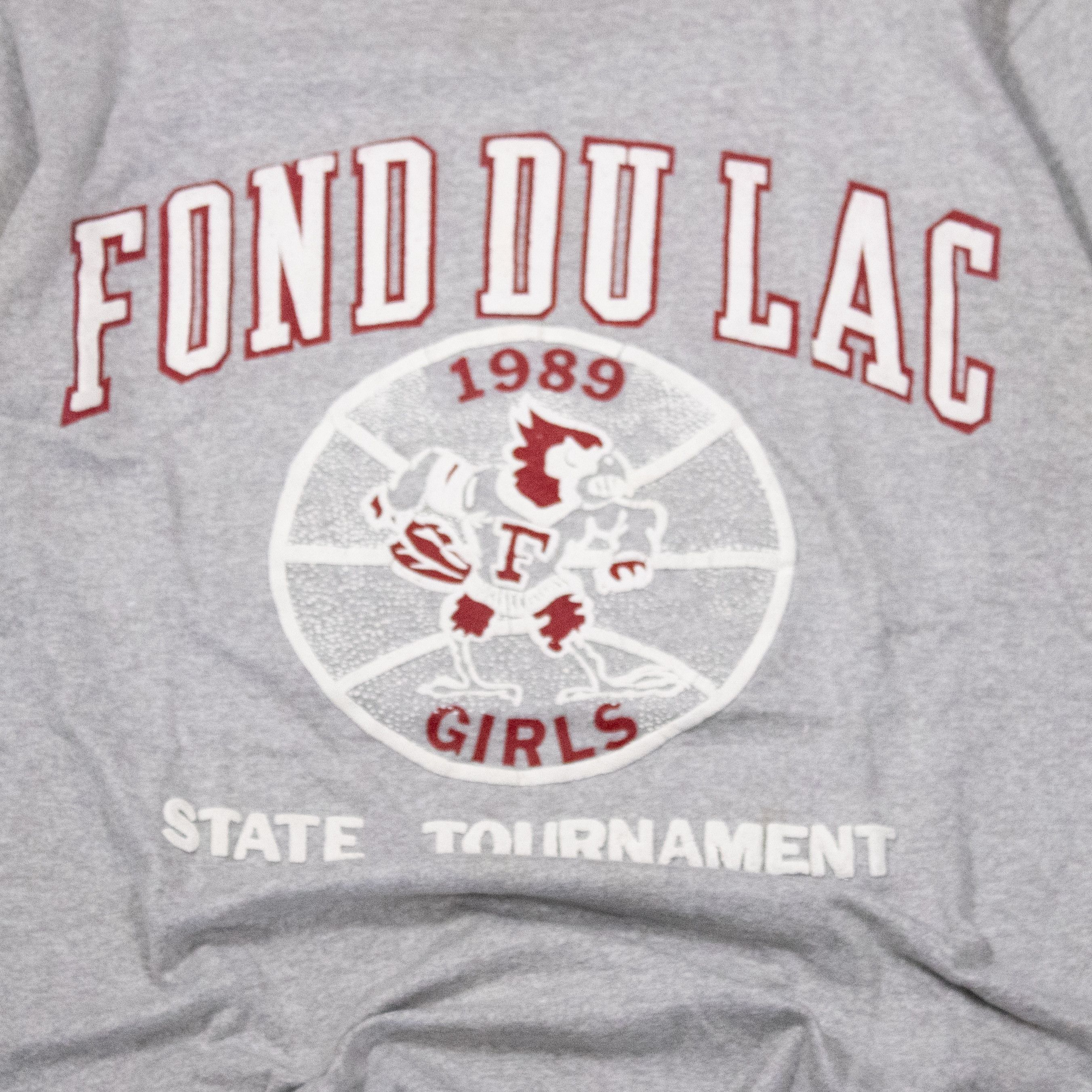 Vintage True Vintage 1989 Fond Du Lac Collegiate University T-Shirt Size US M / EU 48-50 / 2 - 4 Thumbnail