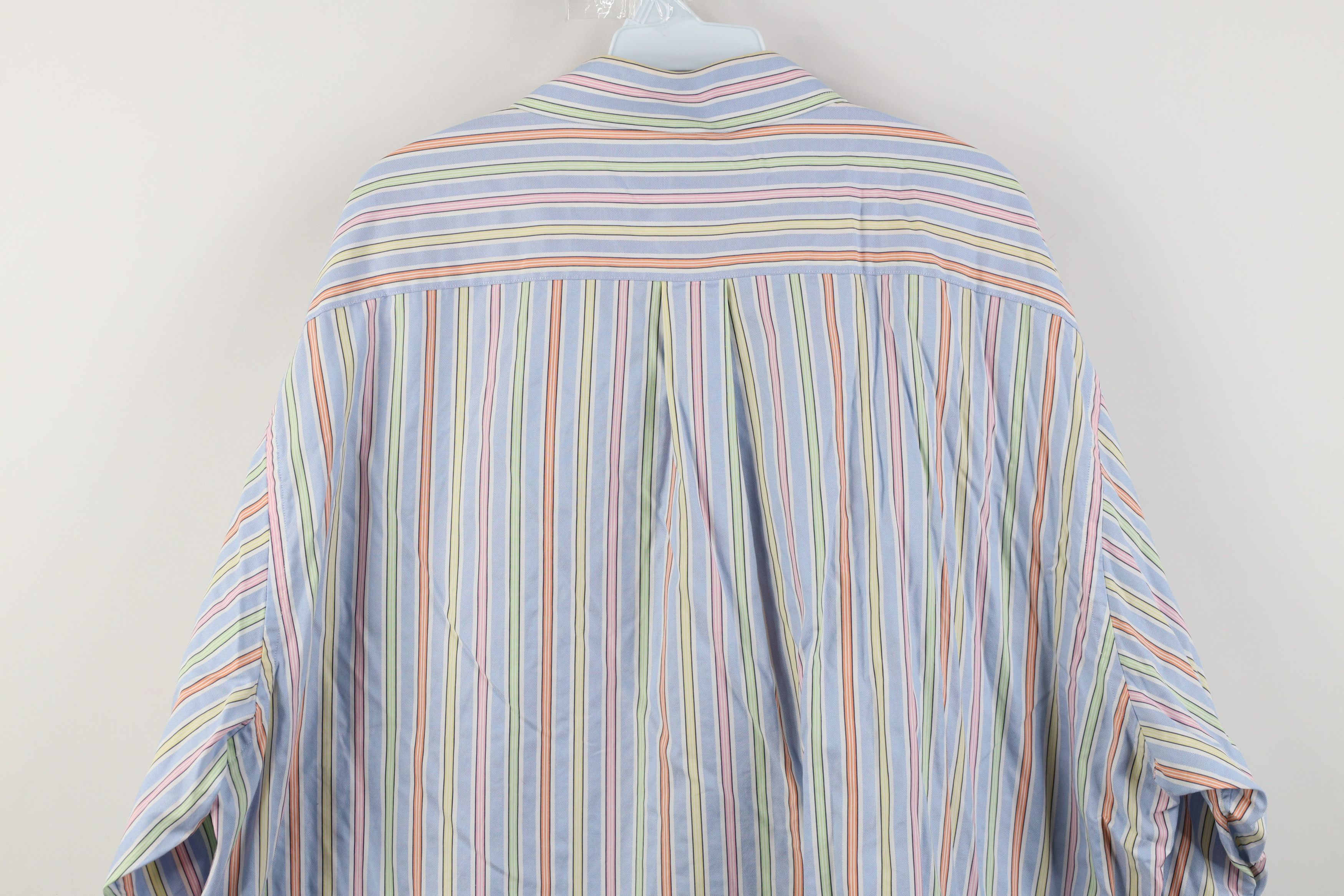 Brooks Brothers Vintage 90s Y2K Brooks Brothers Button Down Shirt OCBD Size US XXL / EU 58 / 5 - 9 Thumbnail
