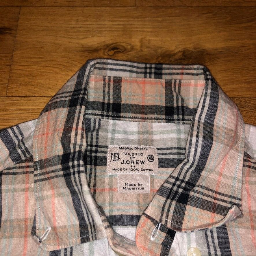 Designer × J.Crew × Vintage J.Crew mens fashionable shirt plated size XS Size US XS / EU 42 / 0 - 3 Thumbnail