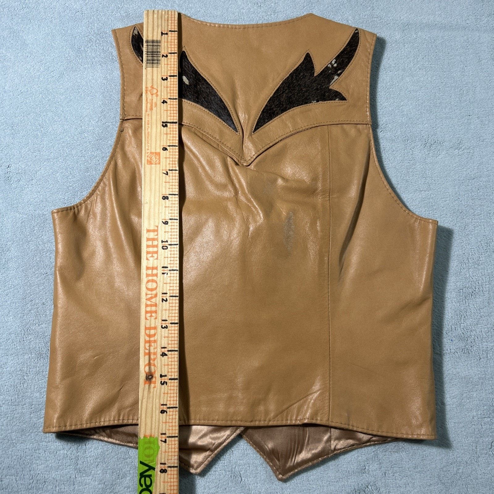 Wrangler Golden Collection Pioneer Wear Leather Vest Womens 8 Sml Size M / US 6-8 / IT 42-44 - 20 Thumbnail