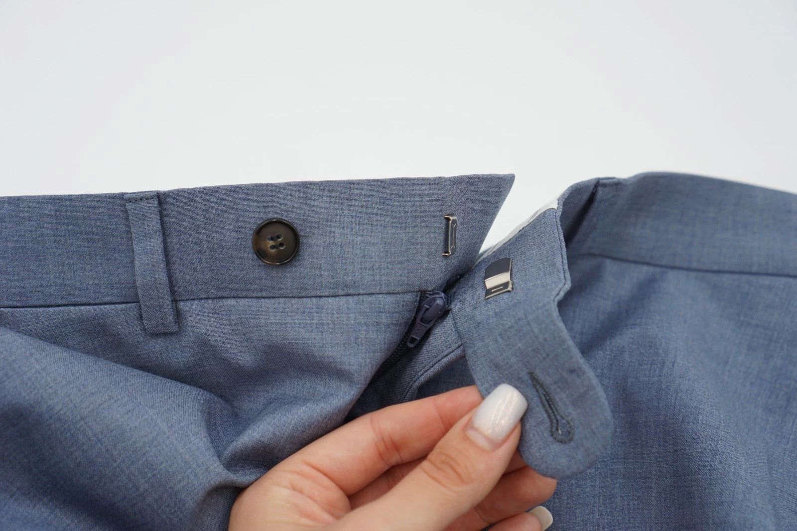 Suitsupply Men Suitsupply Pants Trousers Brescia Blue Size 25 UK/US40S Size 40S - 3 Thumbnail