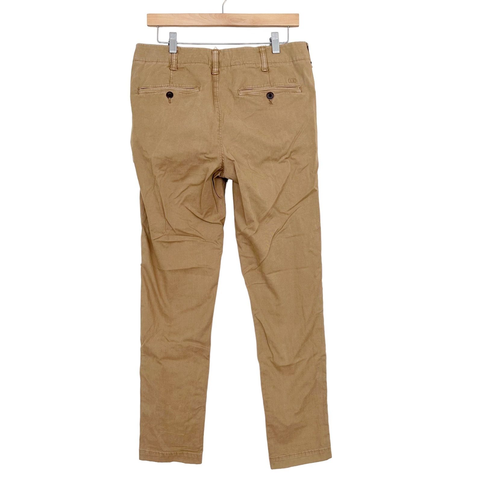 American Eagle Outfitters American Eagle Athletic Skinny Tan Pants Sz 31x32 Size US 31 - 4 Thumbnail