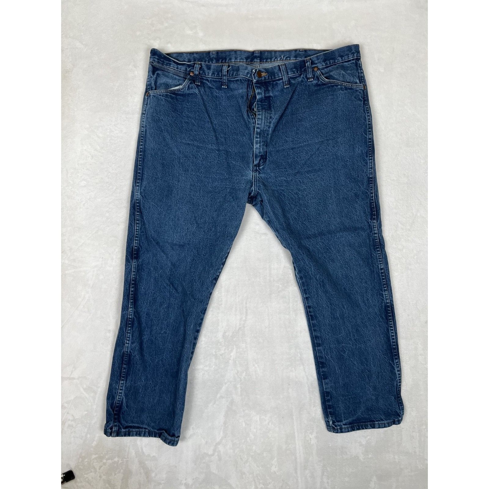 Wrangler Vintage Wrangler MWZ Regular Fit Cowboy Blue Denim Jeans Siz Size US 44 / EU 60 - 2 Thumbnail