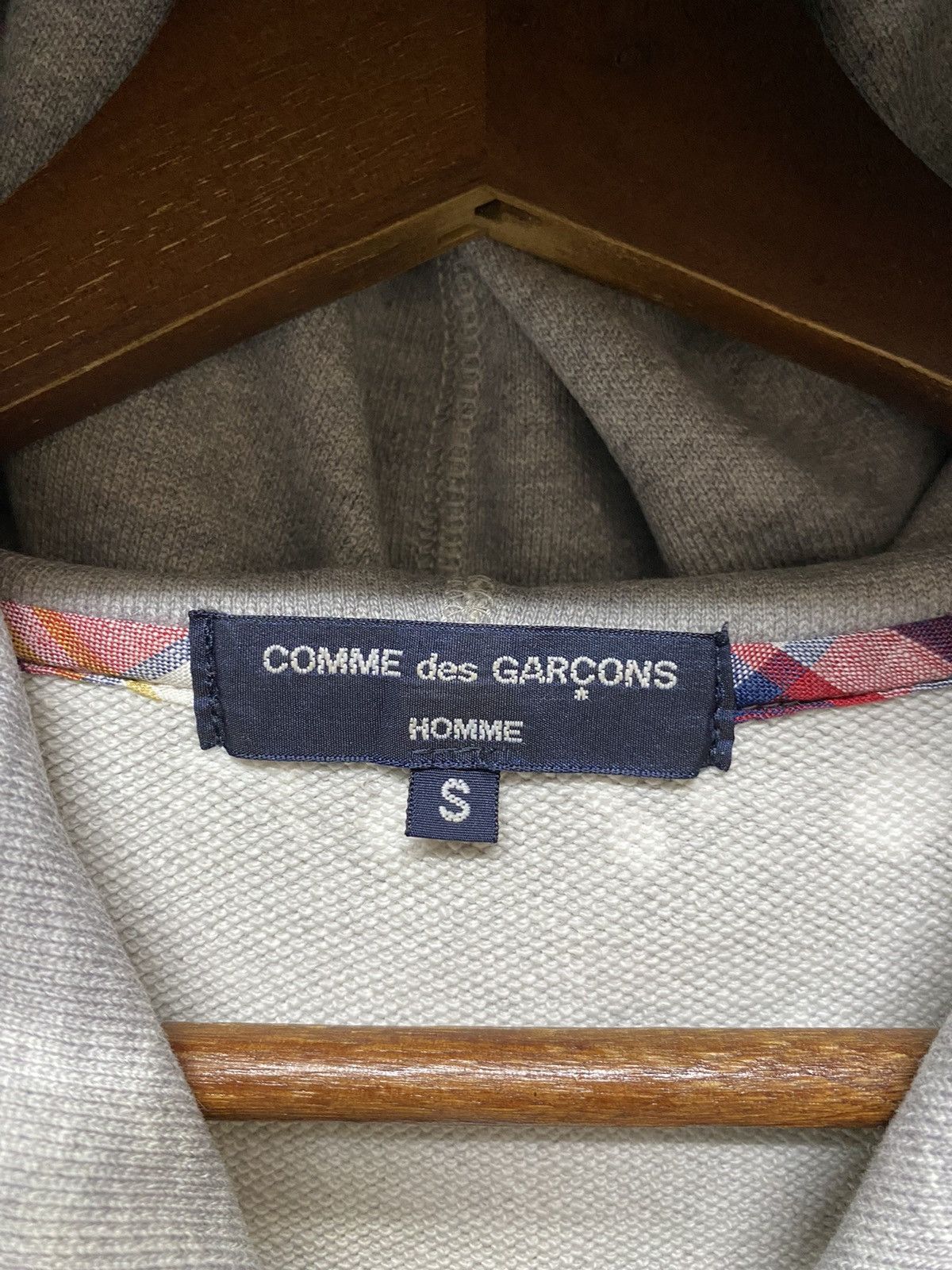 Comme des Garcons × Comme des Garcons Homme Comme Des Garcons Homme Hoodie Distressed Acid Wash Full Zip Size US S / EU 44-46 / 1 - 10 Thumbnail
