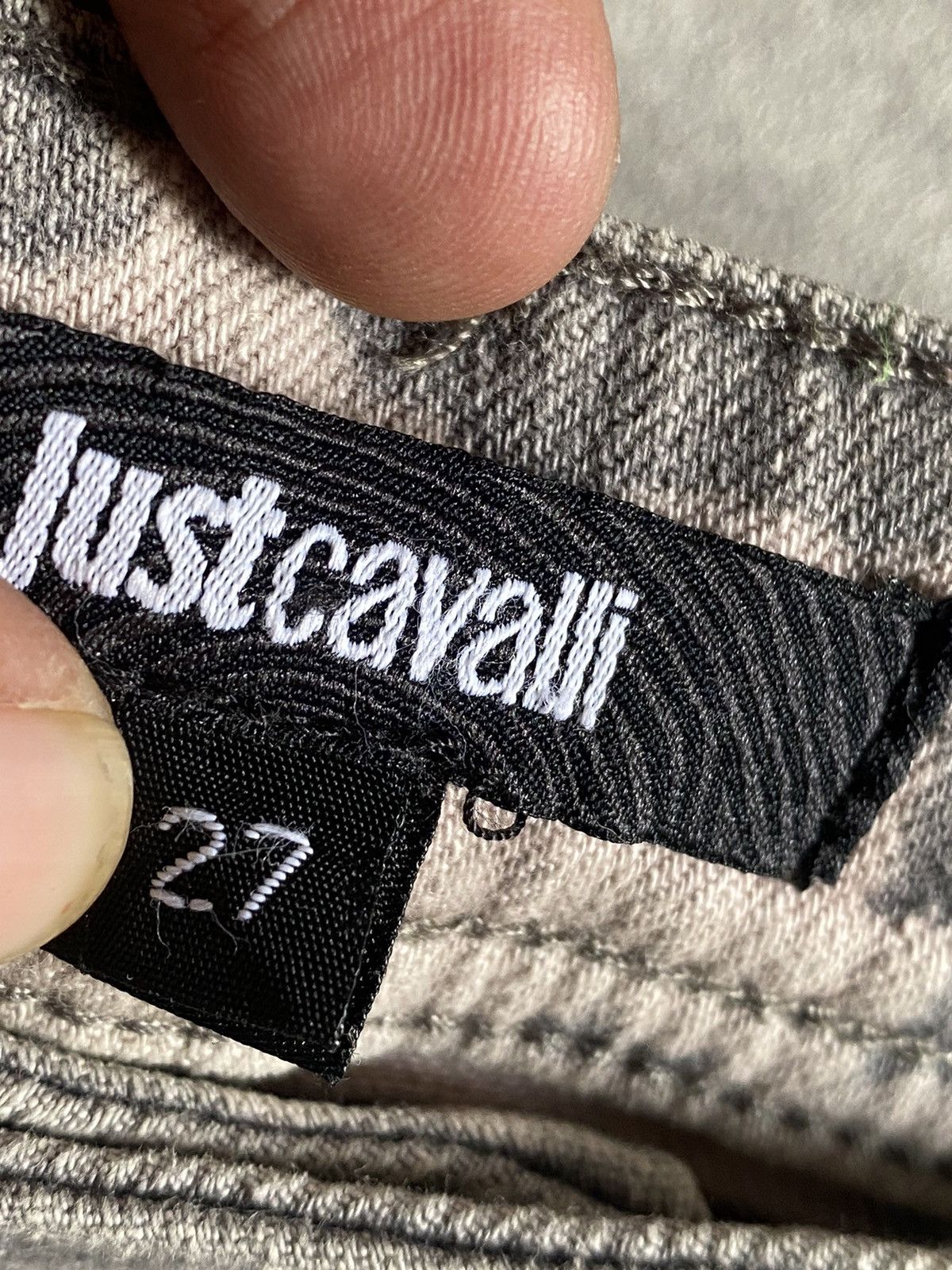 Just Cavalli Just Cavalli Skinny Grey Size US 27 - 5 Thumbnail