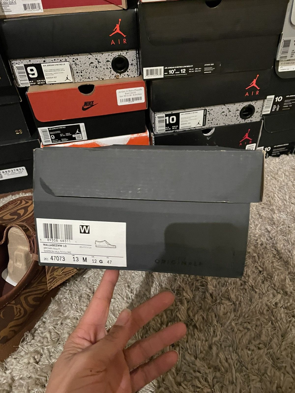 Wu-Tang Clan Clarks x Wu Wear Wallabees Size US 13 / EU 46 - 8 Thumbnail