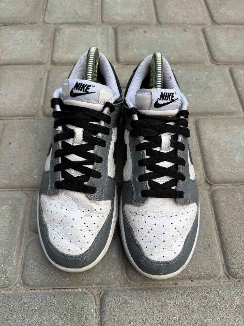 Nike Nike Dunk Low By You White Cool Grey Black Men Rare Size 6 Size US 7.5 / EU 40-41 - 6 Thumbnail