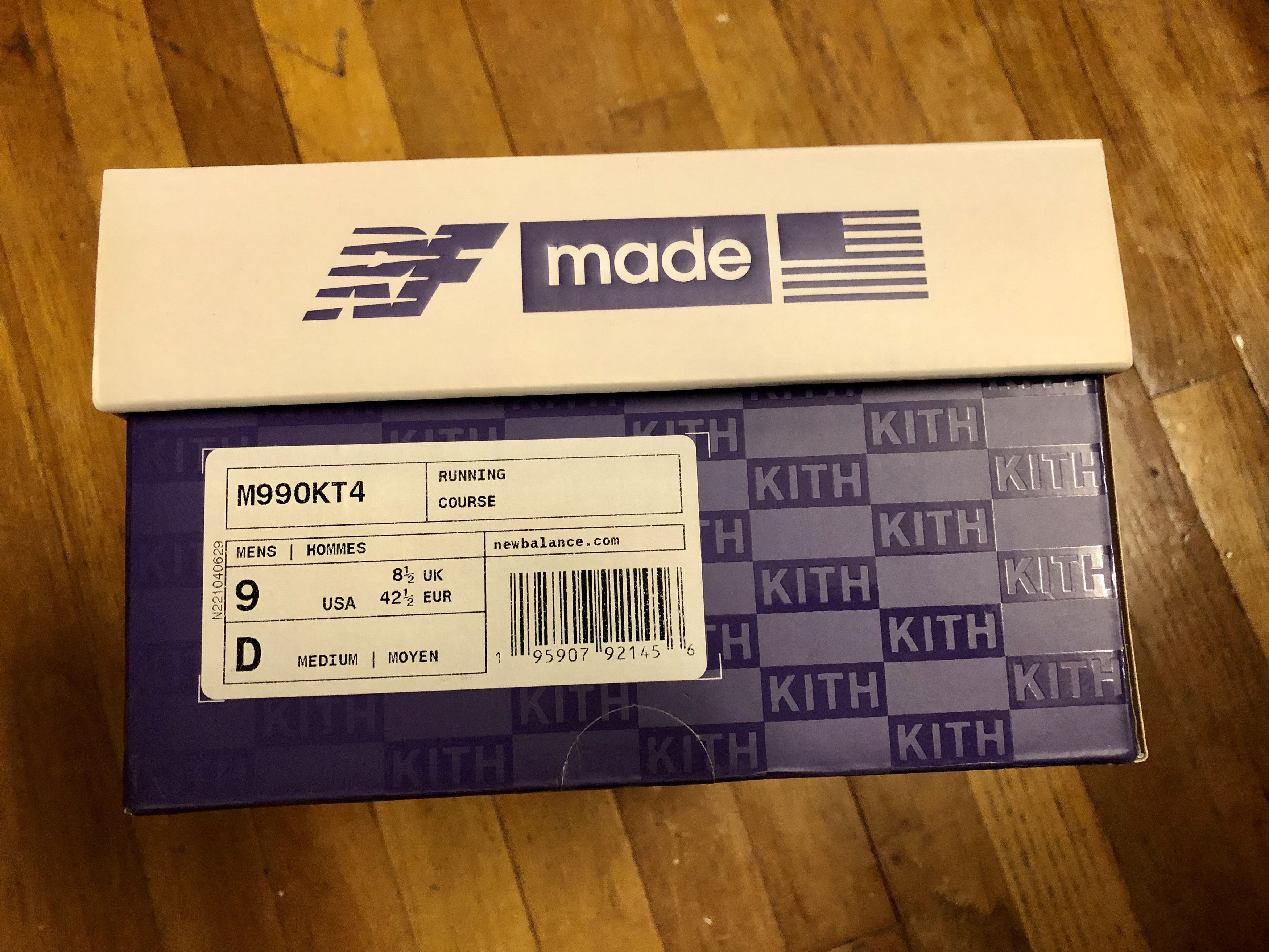 image of New New Balance 990V4 M990Kt4 Kith Unitedarrows&sons Size 9 Shoes, Men's
