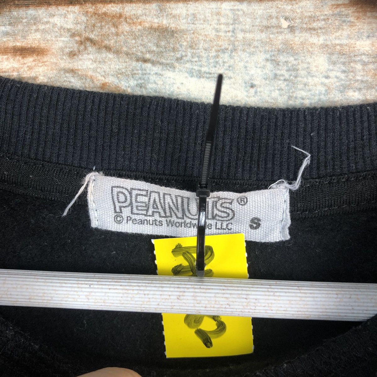 Peanuts Peanuts cartoon Black Sweatshirt #A1782 Size S / US 4 / IT 40 - 10 Thumbnail