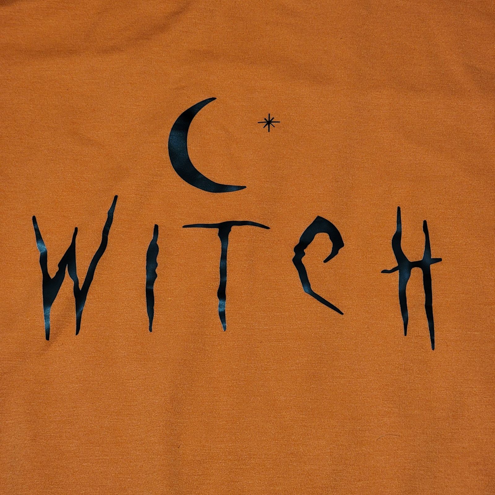 Other Unbranded Witch LS Orange Sweatshirt - Size Medium Size M / US 6-8 / IT 42-44 - 3 Thumbnail