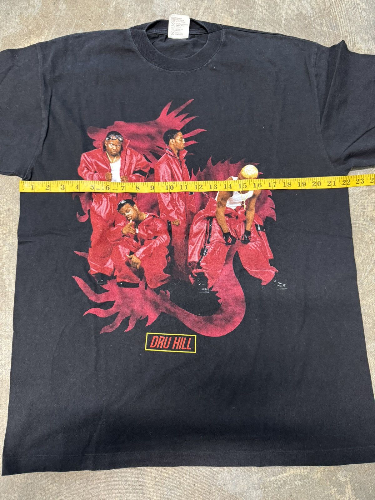Rap Tees × Vintage Vintage 90s 1990s Dru Hill Enter The Dru Album Promo T-Shirt Size US XL / EU 56 / 4 - 7 Thumbnail
