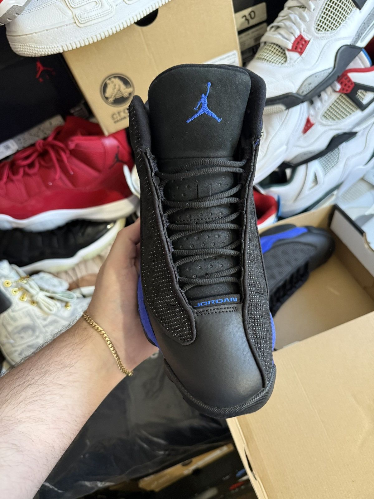 Jordan Brand Jordan retro 13 hyper royal sz 9 Size US 9 / EU 42 - 2 Thumbnail