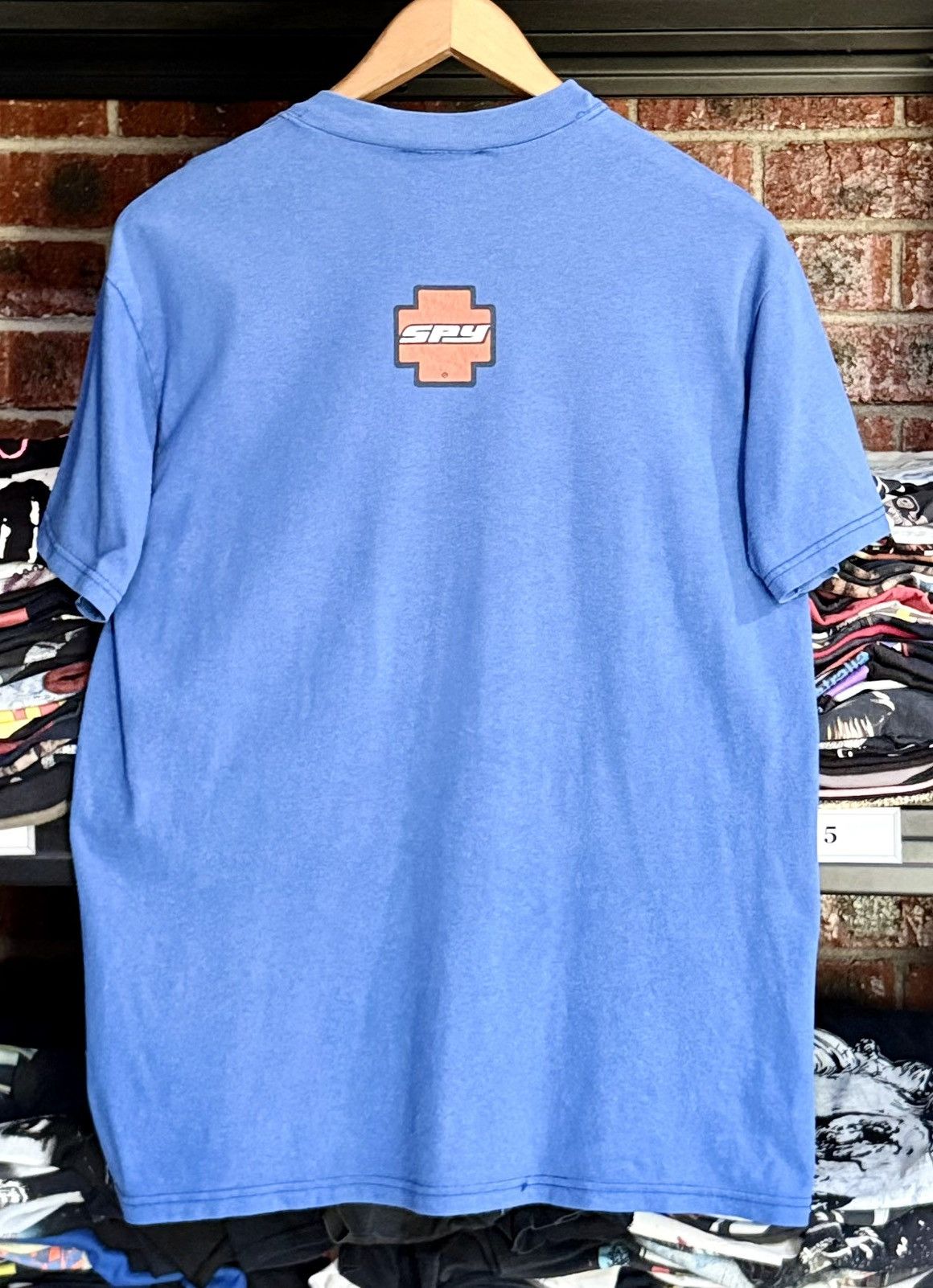 Girl Skateboards Vintage 90s Spy Optic Skateboard Faded Tee Size US M / EU 48-50 / 2 - 2 Thumbnail