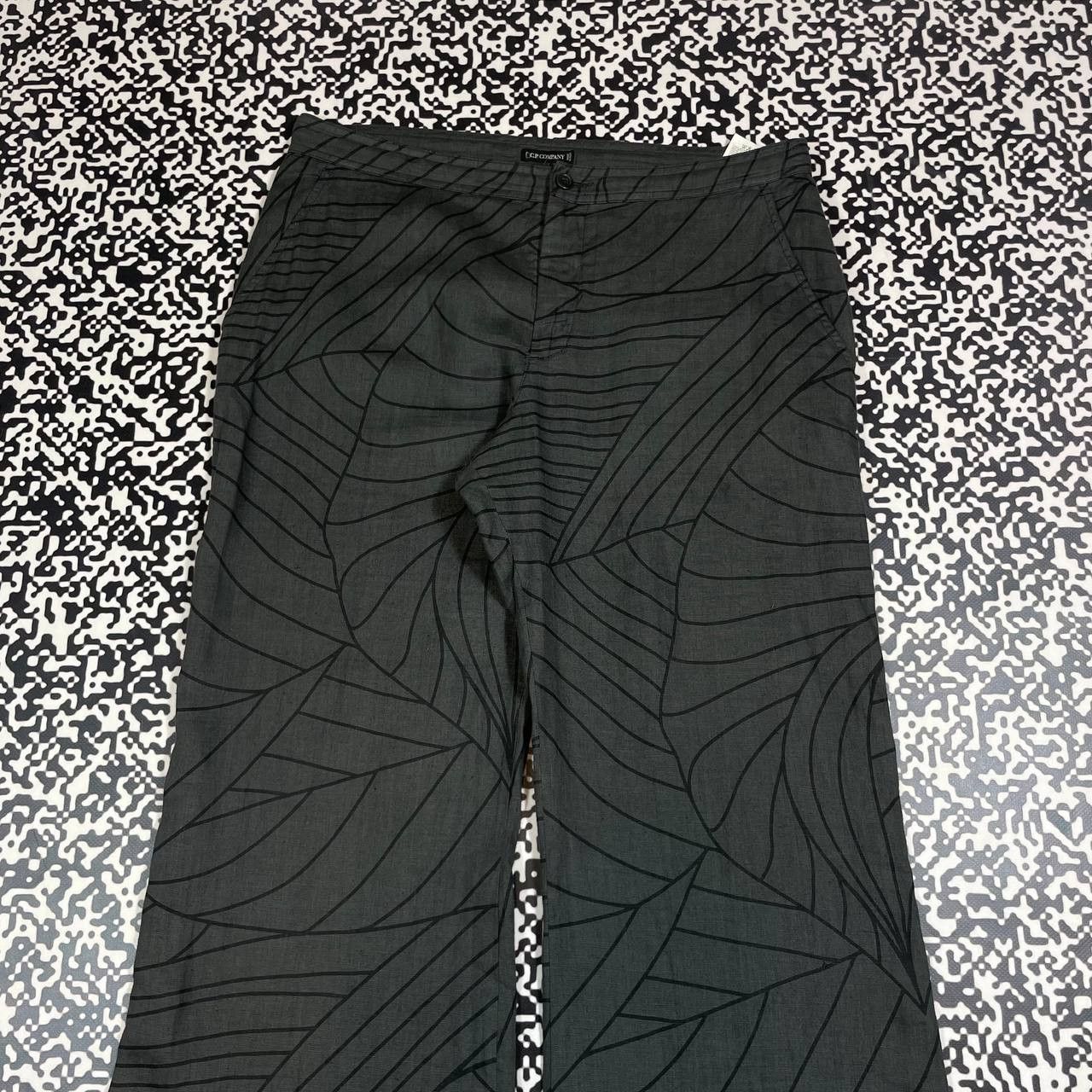 C.P. Company Archive Vintage 00s CP Company Abstract Flared Pants Rare Size US 34 / EU 50 - 2 Thumbnail
