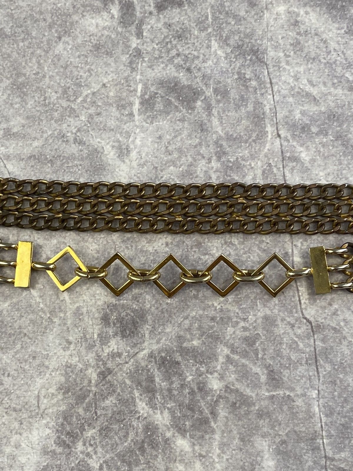Yves Saint Laurent Yves Saint Laurent Vintage Very Rare Chain Belt Size ONE SIZE - 9 Thumbnail