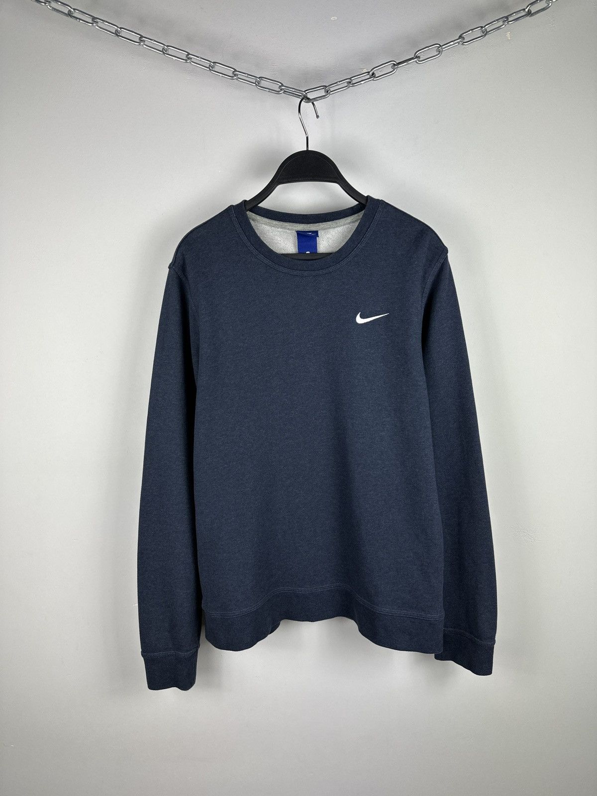 Nike × Vintage Vintage Y2K Nike Logo Swoosh Sweatshirt Size US M / EU 48-50 / 2 - 1 Thumbnail