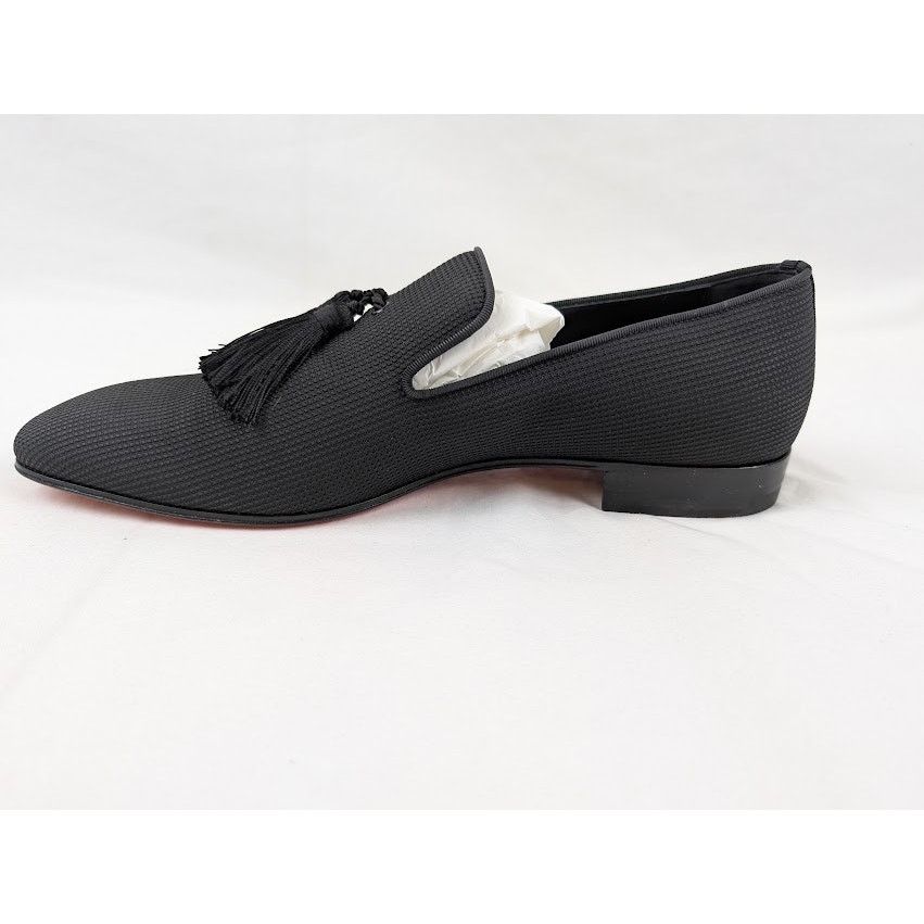 Christian Louboutin o1rshd1 Officialito Flat Shoes in Black Size US 9 / EU 42 - 1 Thumbnail