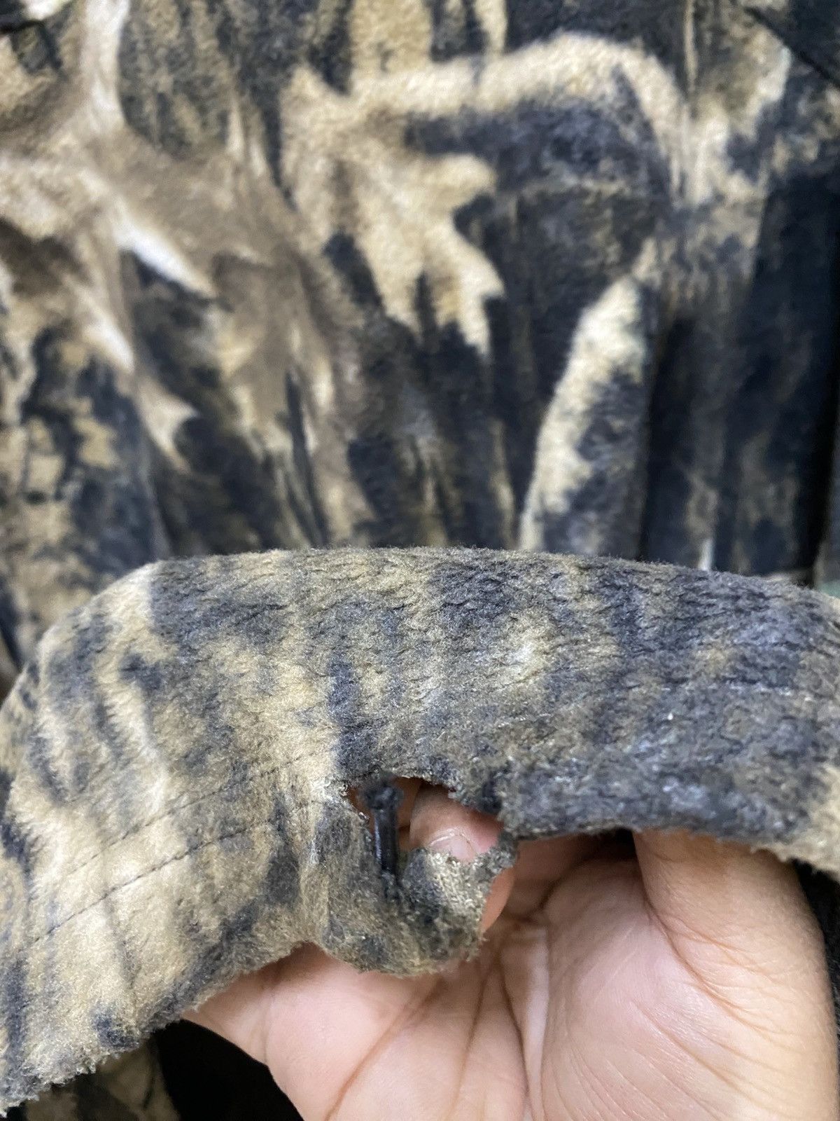 Columbia Fleece Sweatshirt Camo Realtree zipper Size US S / EU 44-46 / 1 - 13 Thumbnail