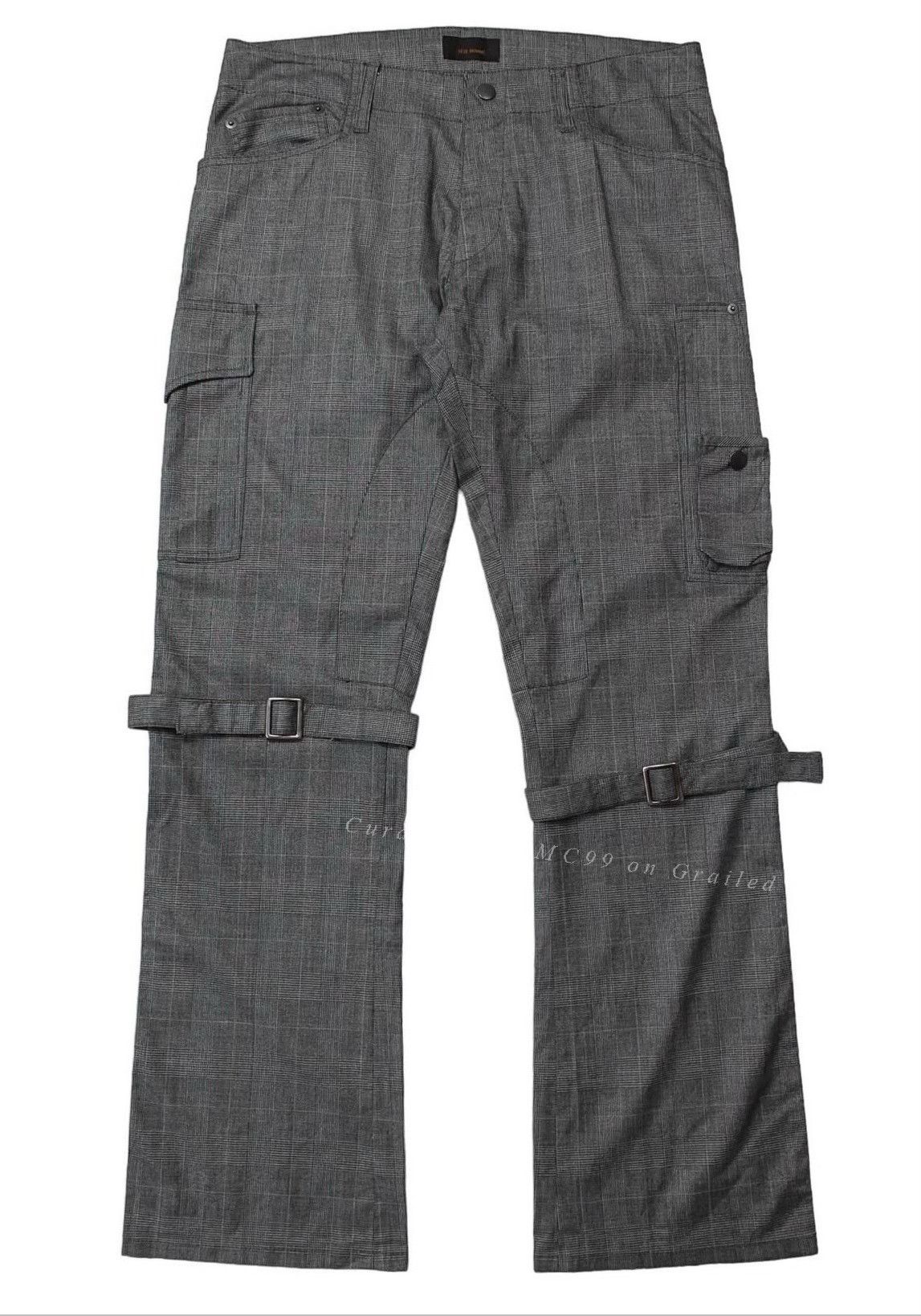 Vintage Vintage TÊTE HOMME 2000s 9 Pockets Cargo Pants Size US 30 / EU 46 - 1 Thumbnail