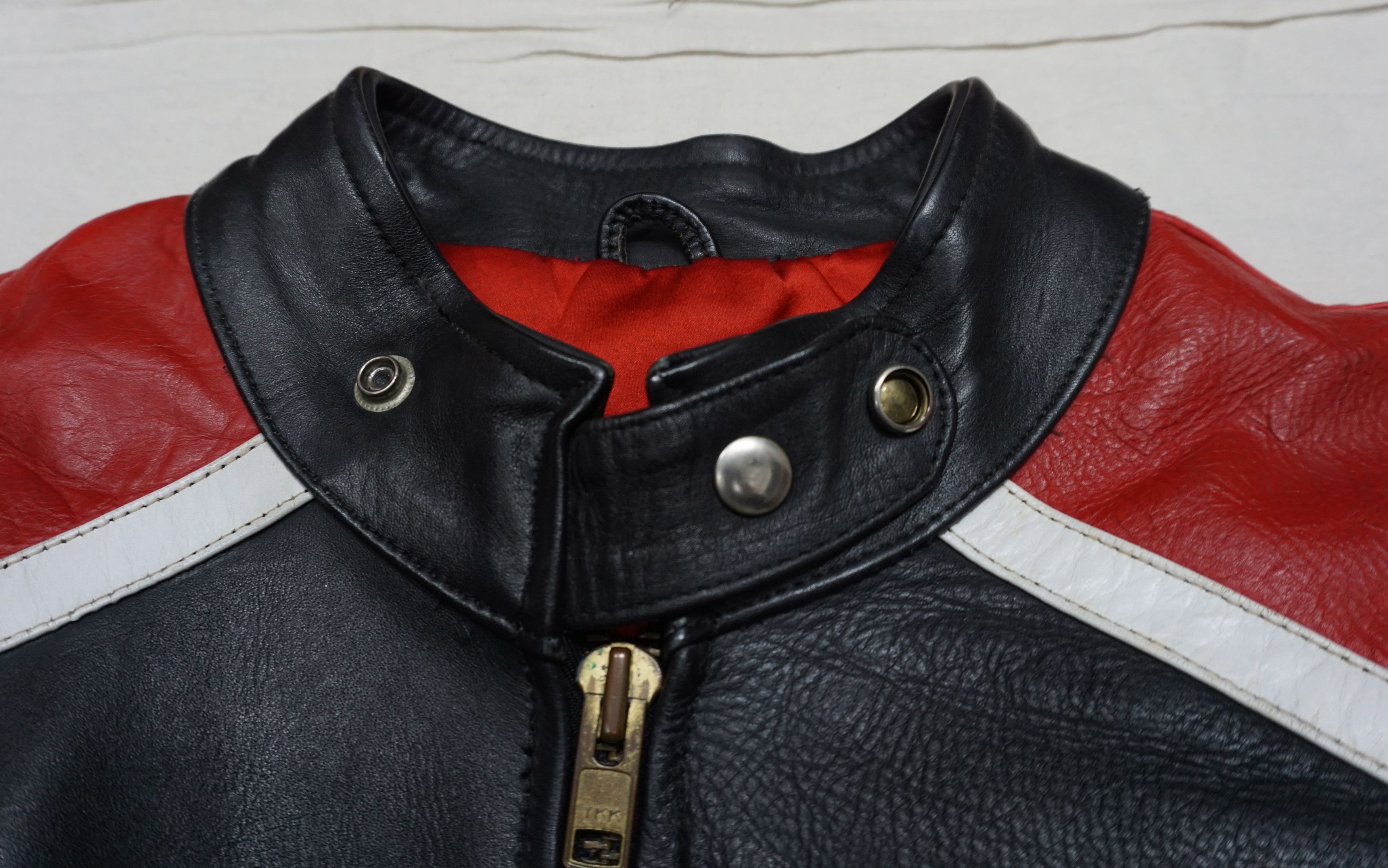 Vintage Virtual Fighter Leather Jacket Jacky Bryant Size US L / EU 52-54 / 3 - 3 Thumbnail