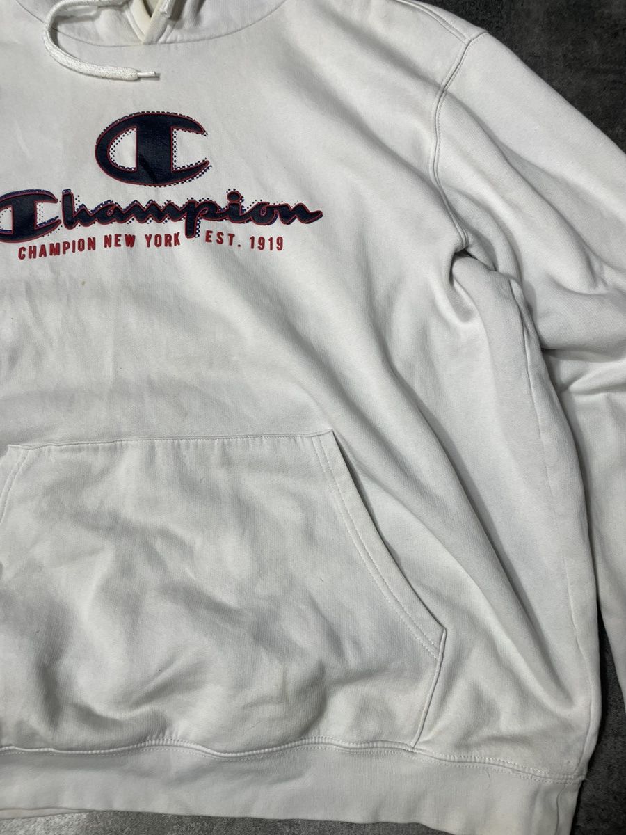 Champion Champion Vintage Y2K Hoodie Spellout Boxy Thick Size US XXL / EU 58 / 5 - 17 Thumbnail