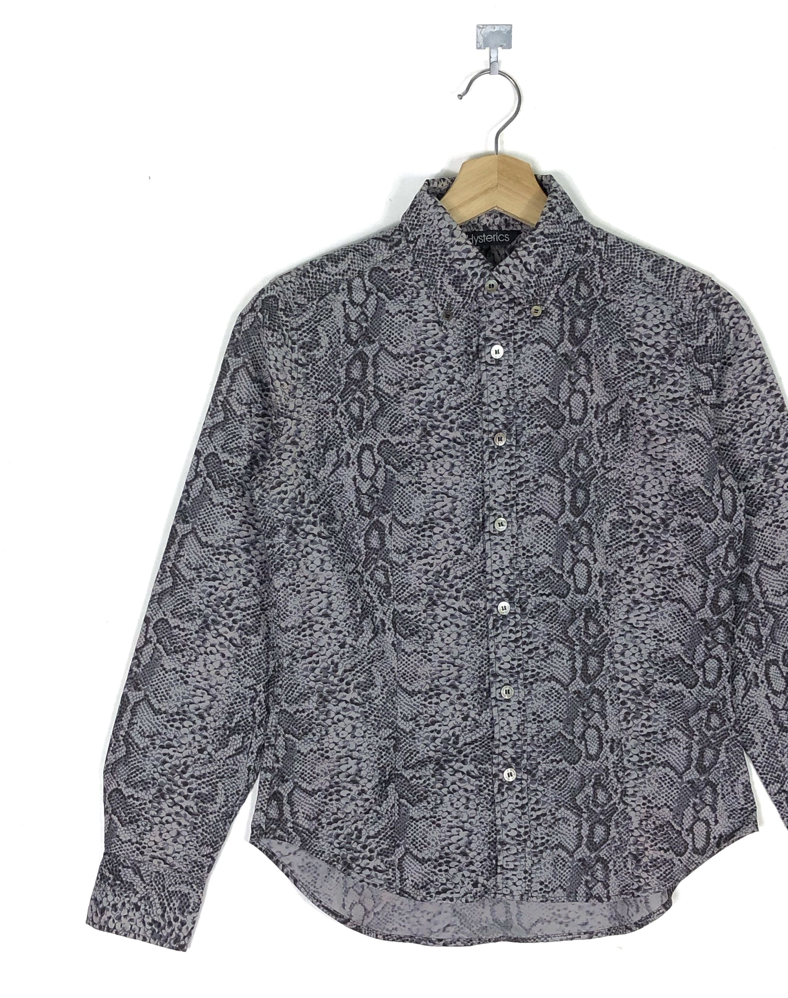 Hysteric Glamour RARE🔥VINTAGE HYSTERIC GLAMOUR SNAKE BUTTON UPS Size S / US 4 / IT 40 - 4 Thumbnail