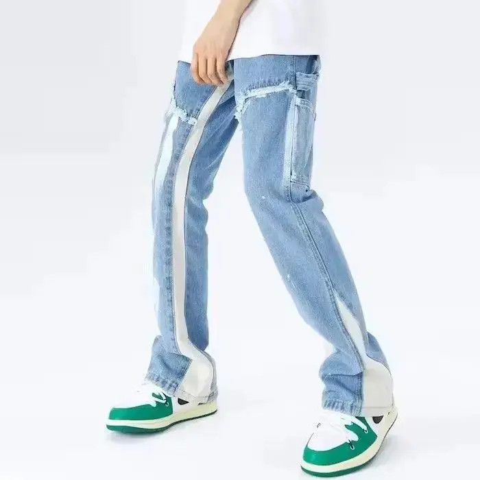 Japanese Brand Drawstring Art Denim Pant Size US 32 / EU 48 - 3 Thumbnail
