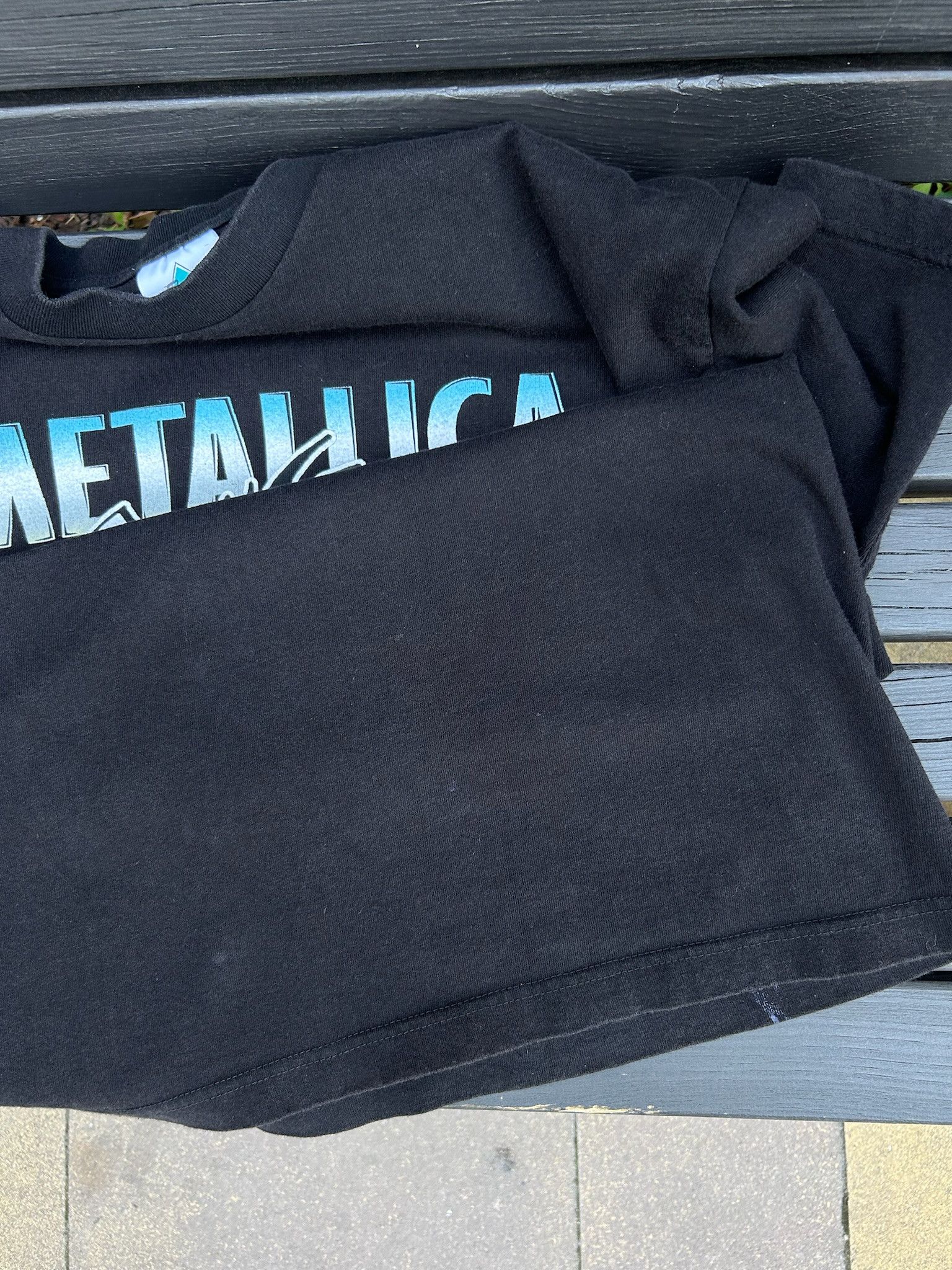 Band Tees × Vintage Vintage 1999 Metallica Motor City Millennium Tour T-shirt Size US L / EU 52-54 / 3 - 14 Thumbnail