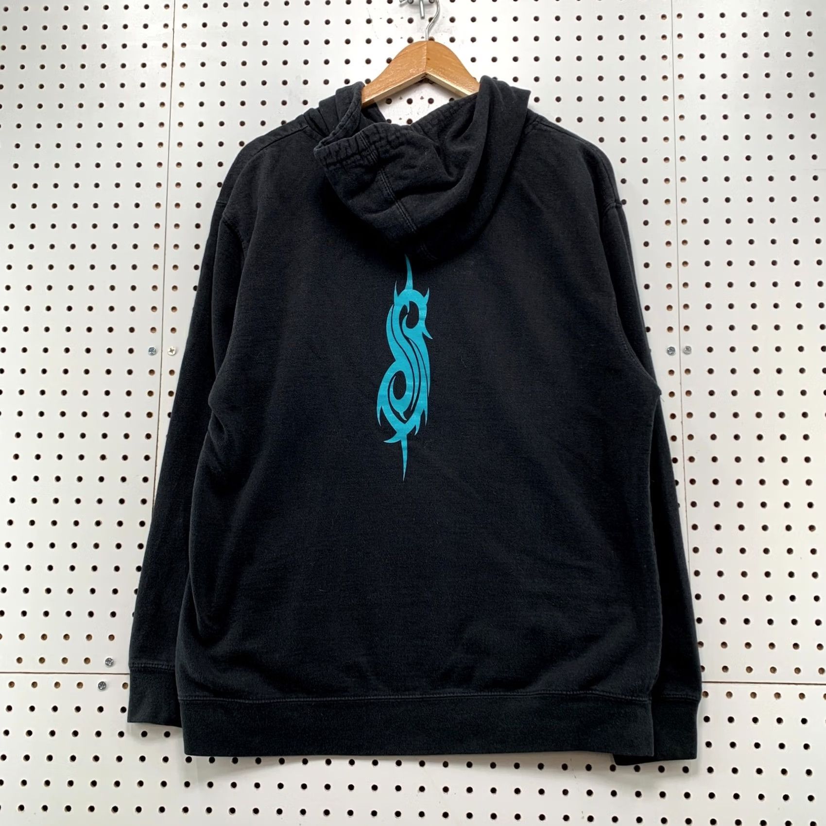 Vintage VINTAGE Y2K Slipknot Hoodie Sweatshirt Black Music Band Medium Mens Size US M / EU 48-50 / 2 - 2 Thumbnail