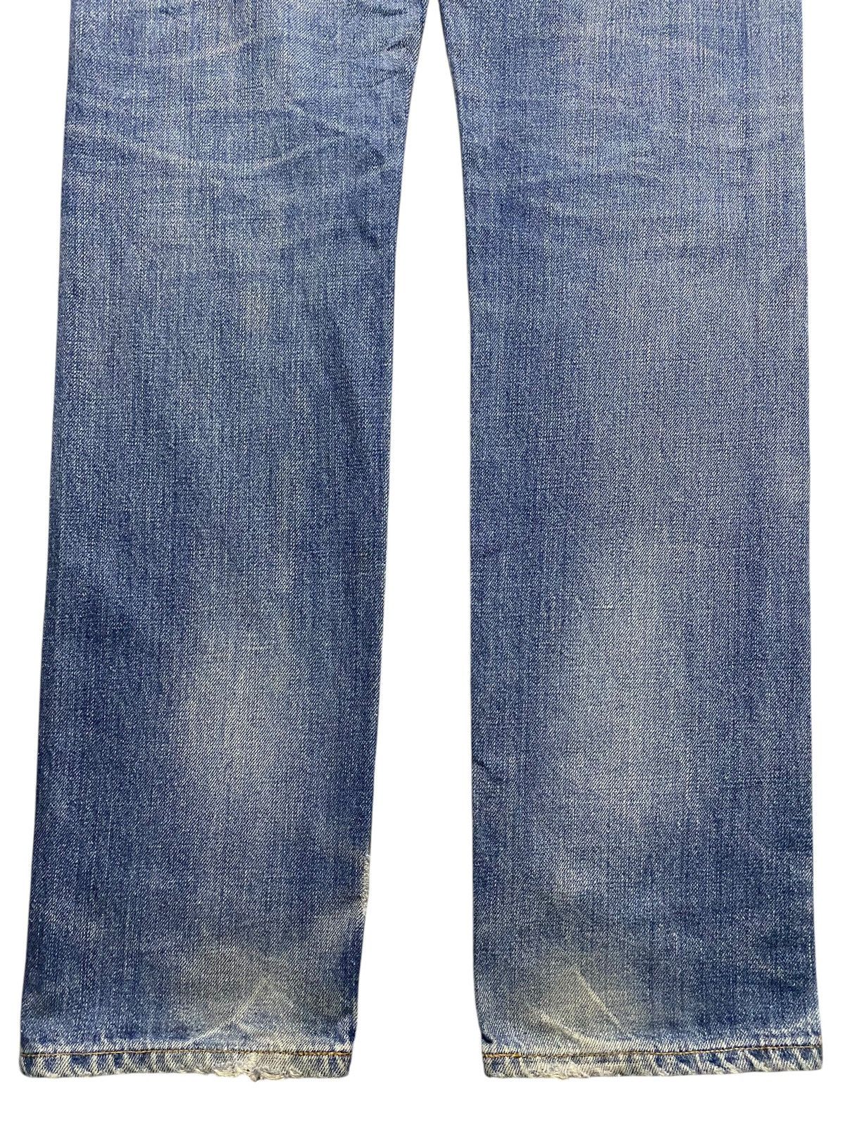 Lee × Vivienne Westwood Vintage Japan Lee Cowboy Buckle Back Distressed Skinny Jeans Size US 30 / EU 46 - 6 Thumbnail