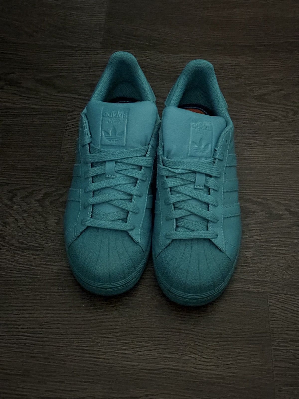 adidas gazelle silver green womens Adidas X Pharrell Superstar Supercolor Pack Yellow Men's Size 5.5 main image 0