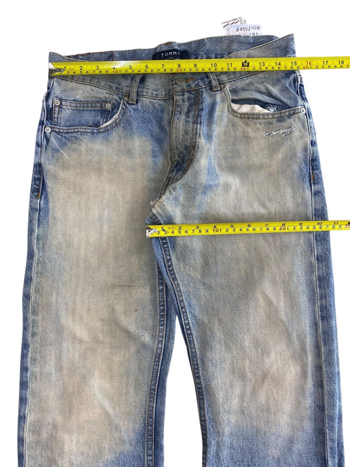 Tommy Hilfiger Tommy Hilfiger X Coca-cola Acid Blue Wash Style Loose Jeans Size US 30 / EU 46 - 5 Thumbnail