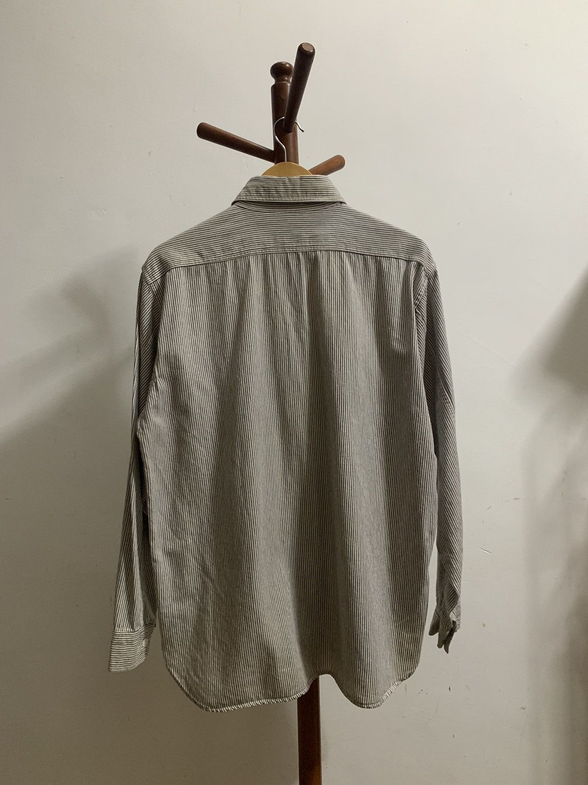 Vintage Sugar Cane Hickory Workshirt Half Zipper Size US M / EU 48-50 / 2 - 2 Thumbnail