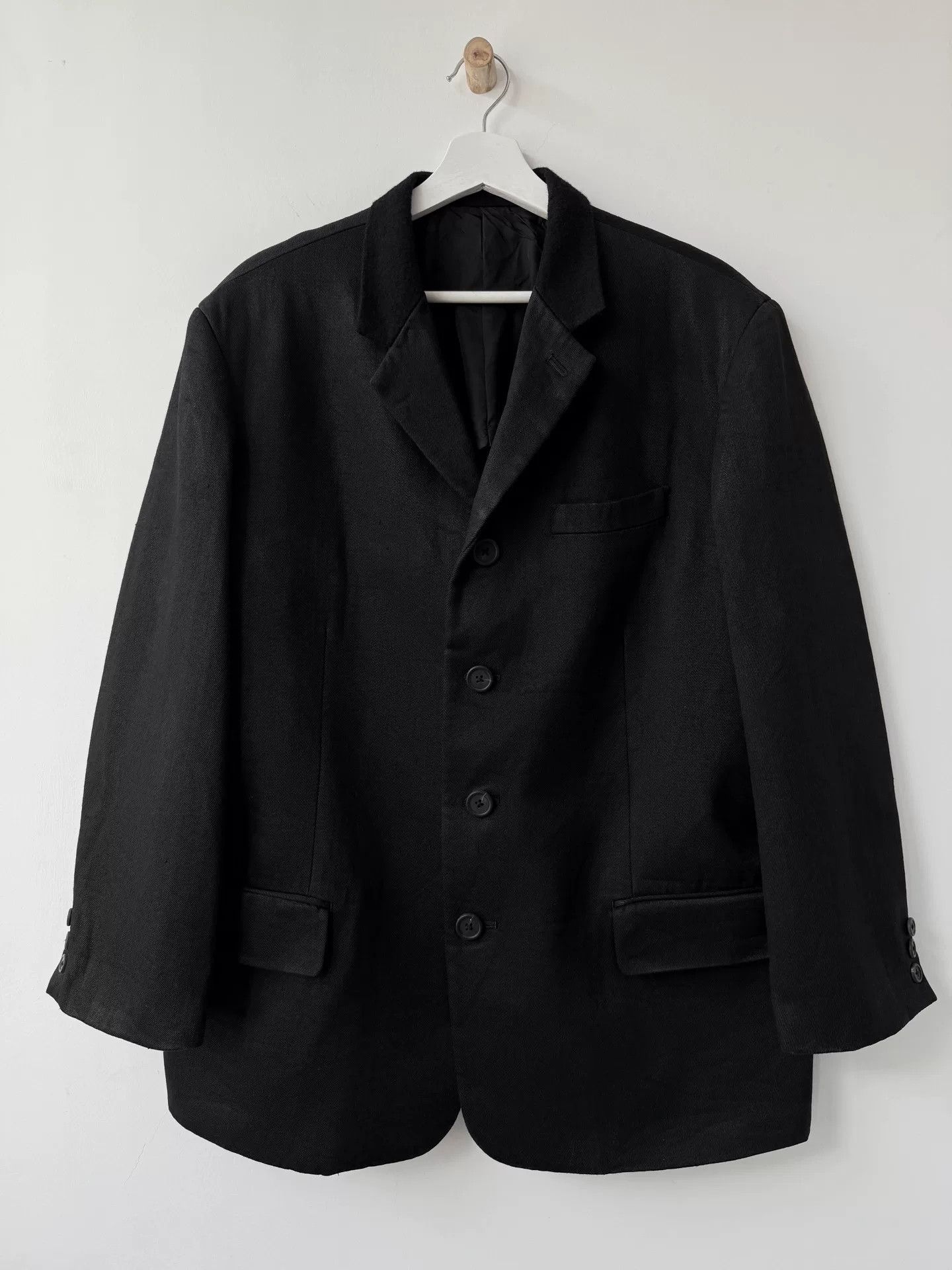 Y's for Men yohji yamamoto men's wool-linen suit jacket Size US L / EU 52-54 / 3 - 1 Thumbnail