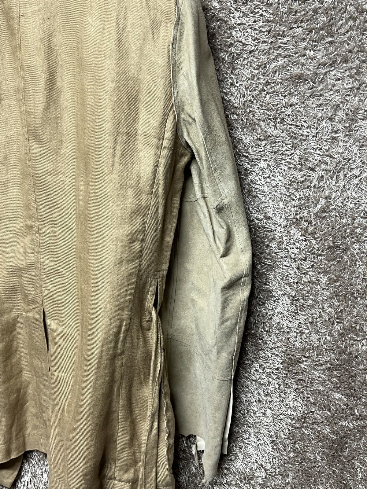 Takahiromiyashita The Soloist. 13-14 era. Leather Sleeve Jacket. Size US S / EU 44-46 / 1 - 6 Thumbnail