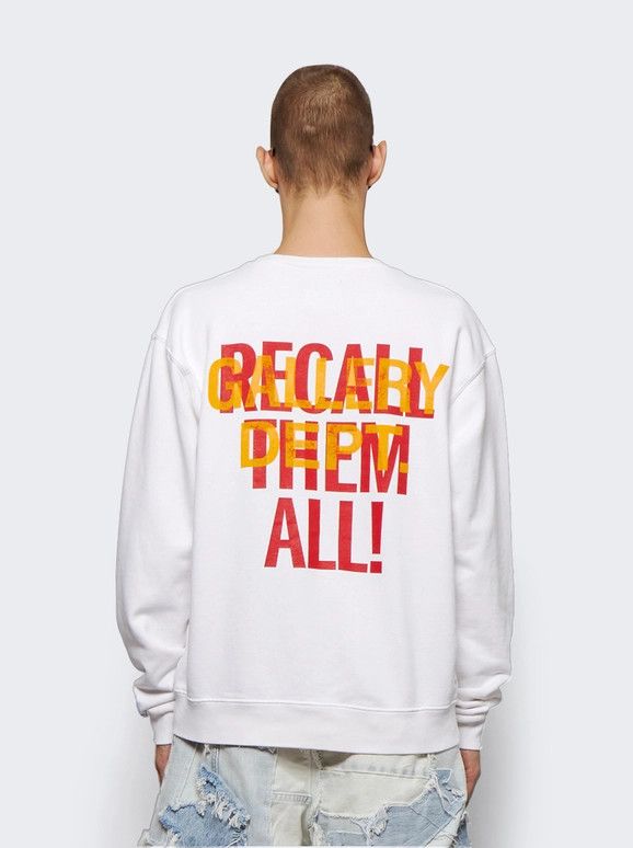 Gallery Dept. o1gr1nt0426 G Ball Crewneck Sweatshirt in White Size US L / EU 52-54 / 3 - 5 Thumbnail