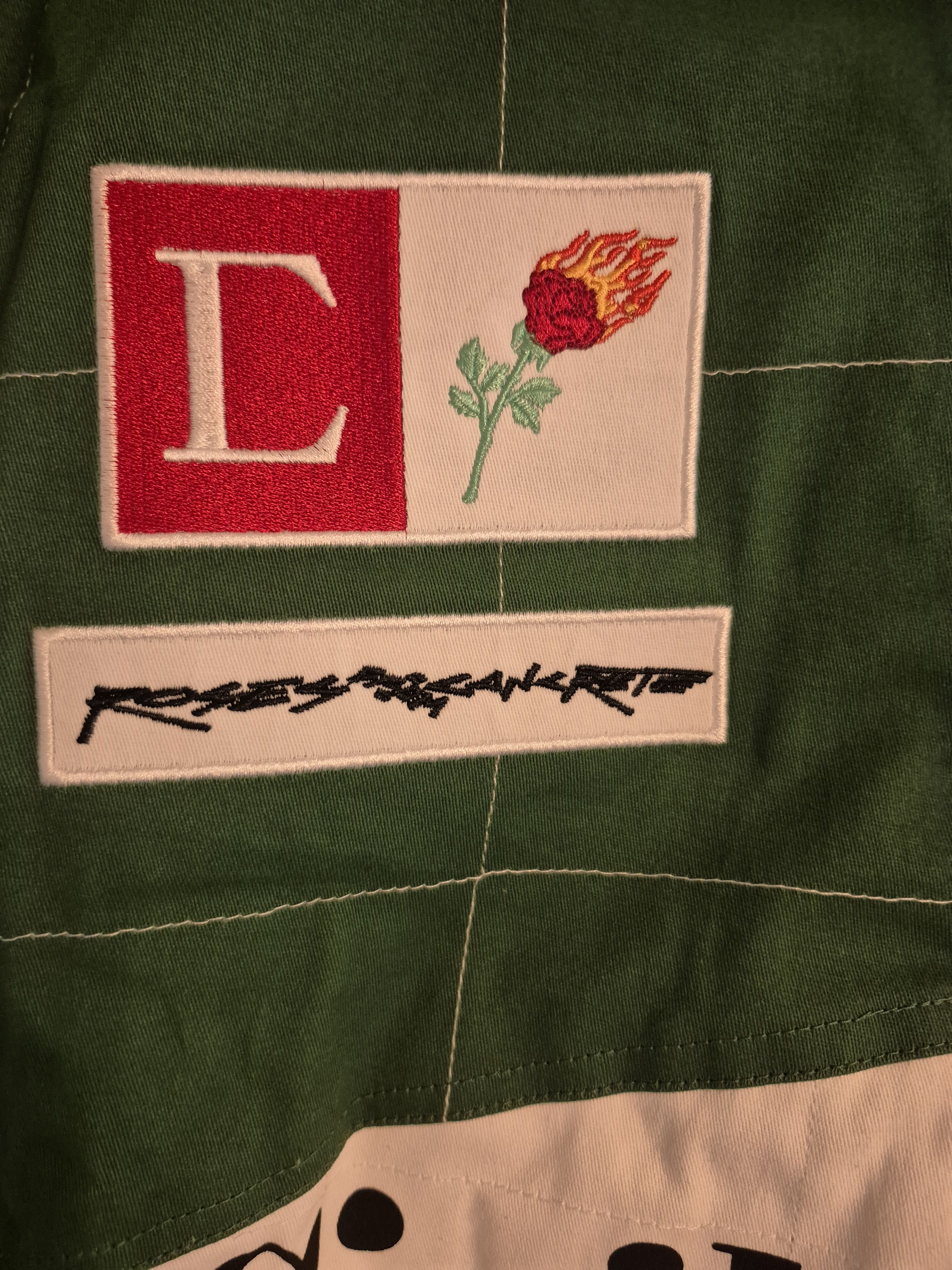 Civil Regime Civil Regime Racing Jacket Green and White Size Large BNWT Size US L / EU 52-54 / 3 - 3 Thumbnail