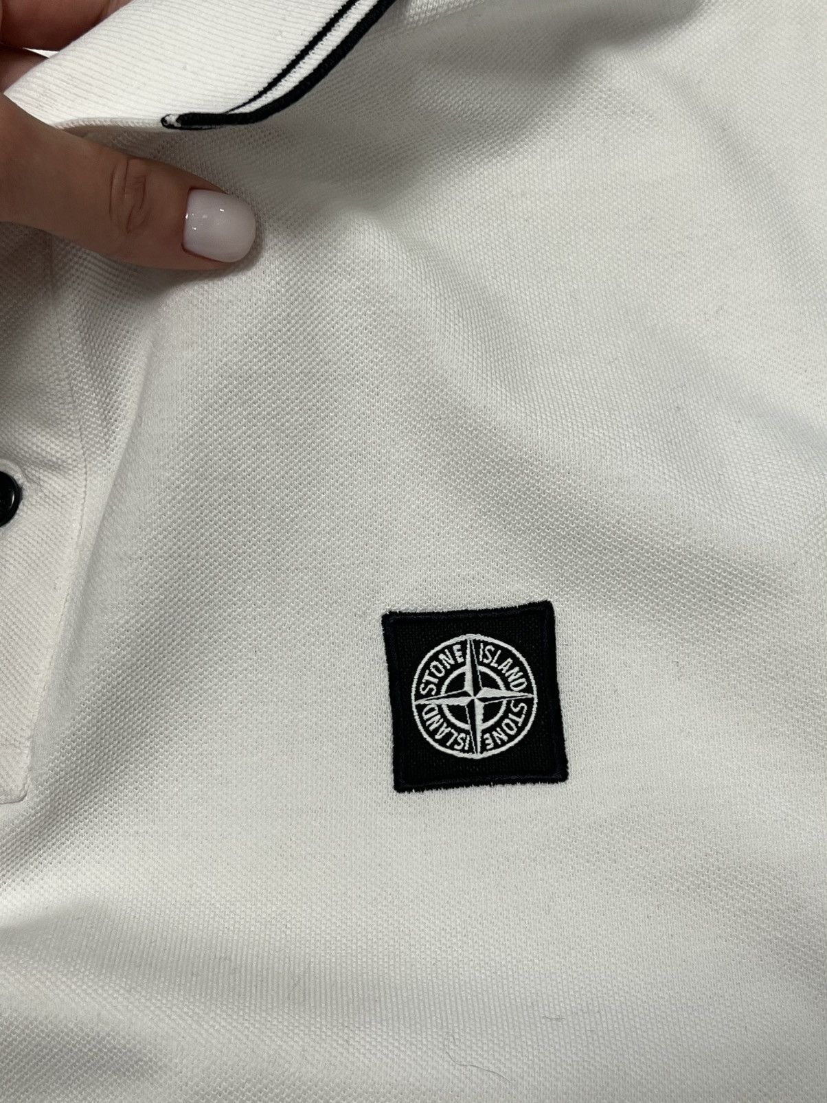 Stone Island Stone Island Men Polo T-Shirt Size US L / EU 52-54 / 3 - 3 Thumbnail