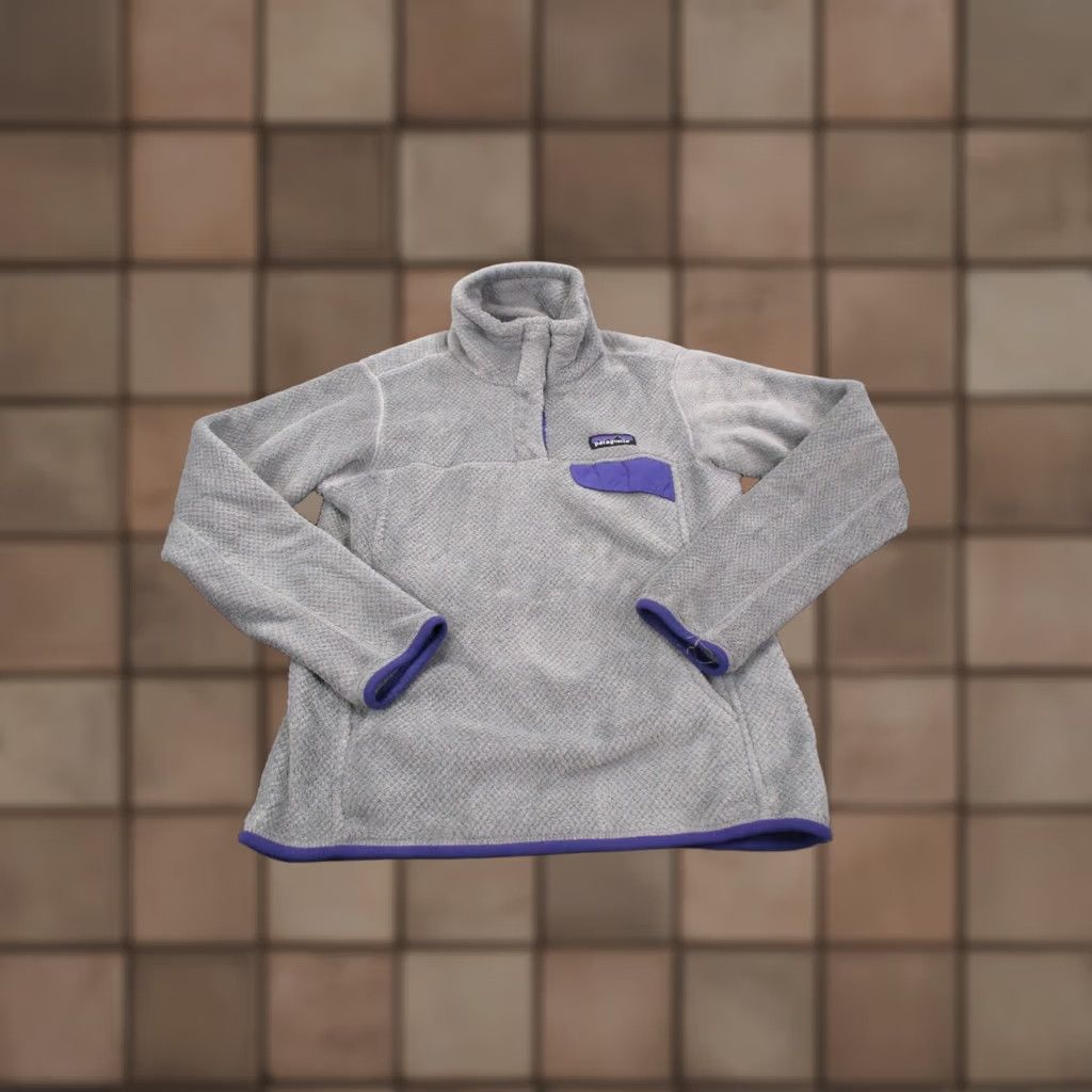 Patagonia Patagonia Jacket Womens S Gray Snap Outdoors Active Hiking Camping Pullover Size S / US 4 / IT 40 - 1 Thumbnail