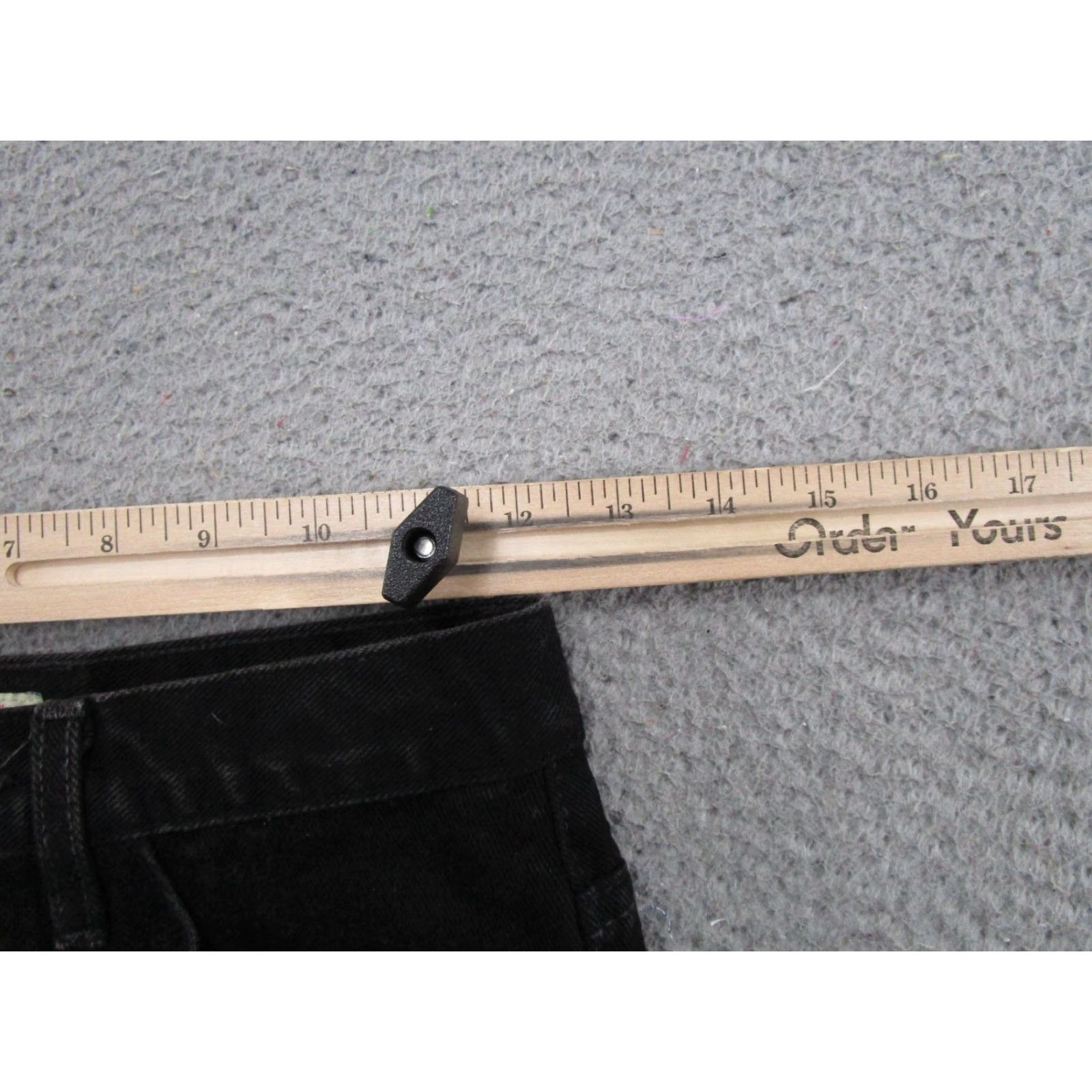 Guess VINTAGE GUESS Jeans 90s Tapered 28 Black Tag GUESS Georges Marciano 5-Pocket Denim Womens Size 28" / US 6 / IT 42 - 7 Thumbnail